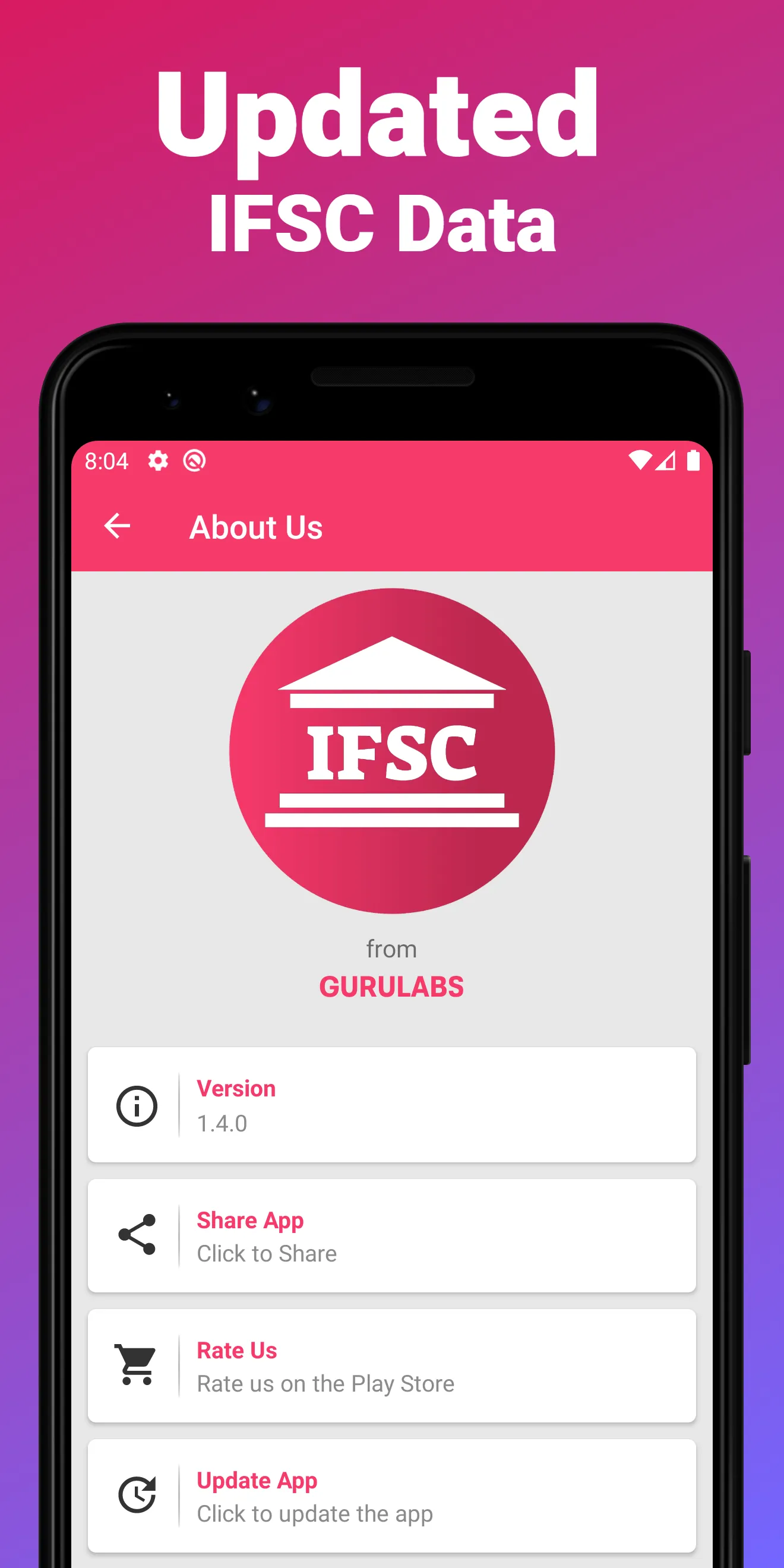 Offline IFSC Codes All Banks | Indus Appstore | Screenshot