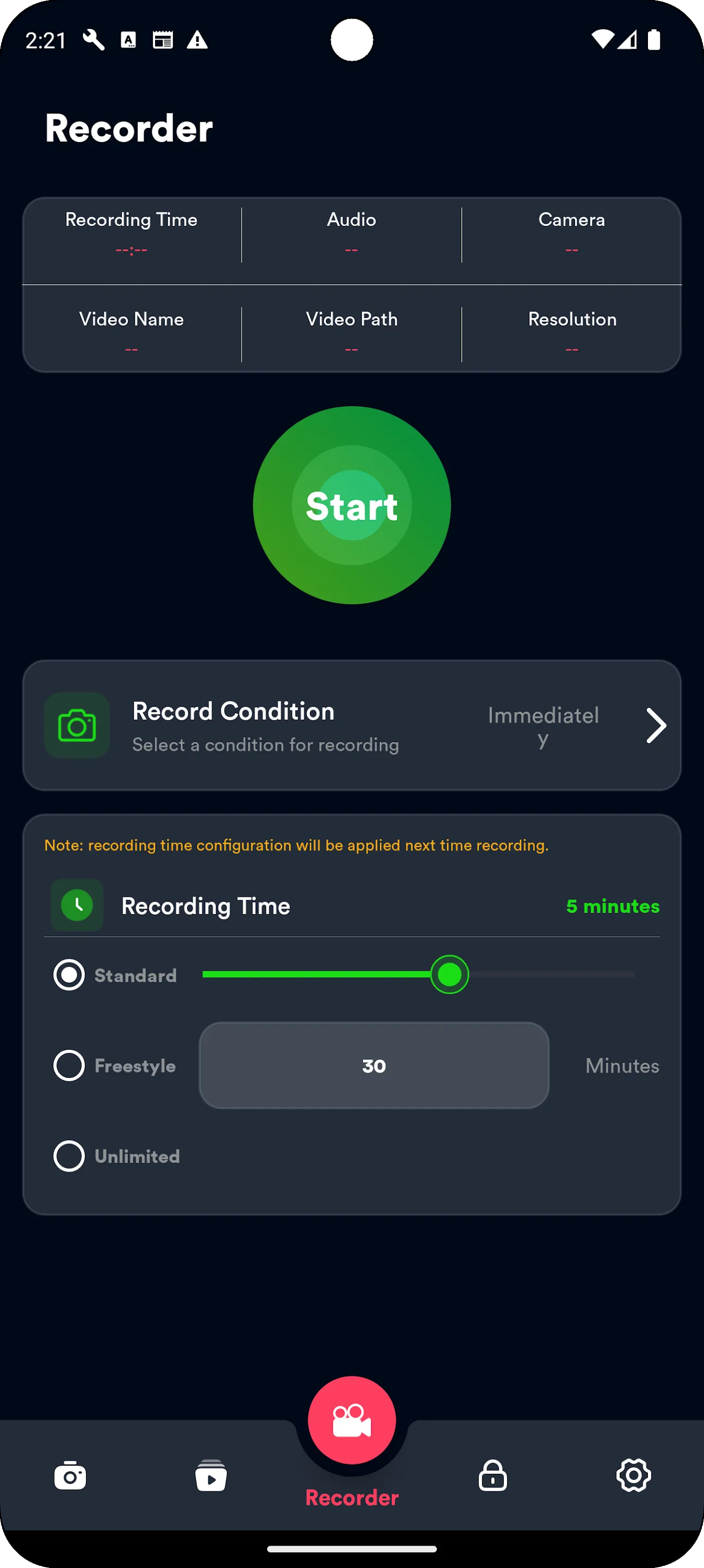 Background Camera Recorder | Indus Appstore | Screenshot