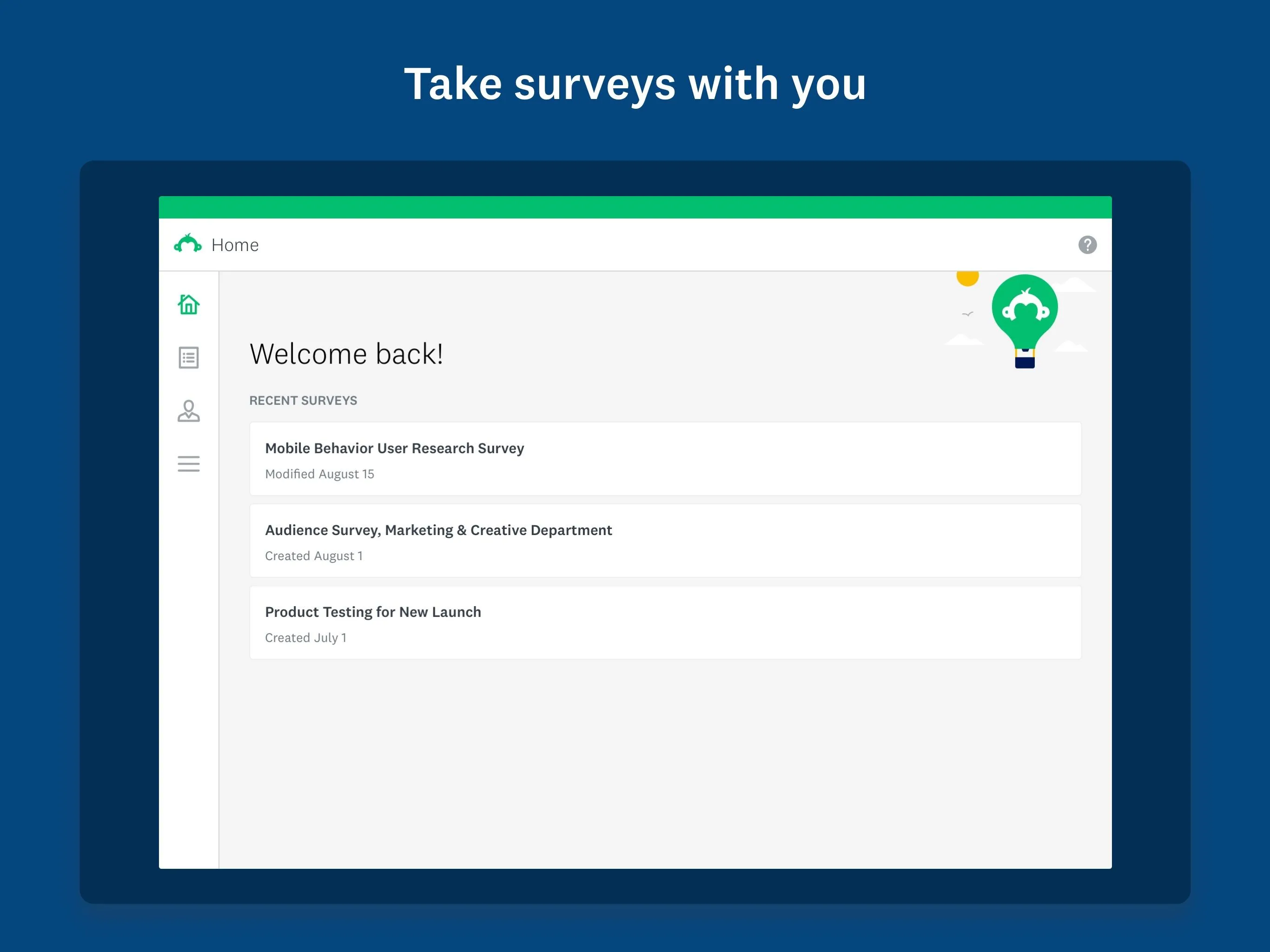 SurveyMonkey Anywhere | Indus Appstore | Screenshot