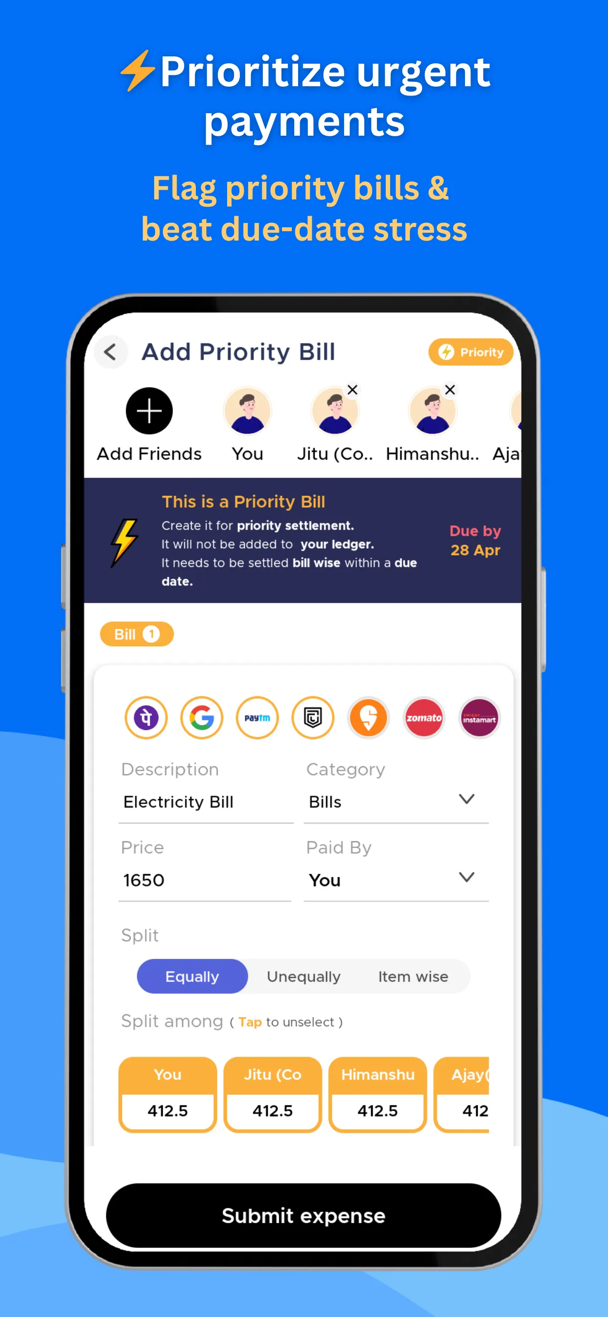 Splitkaro - Split Bills | Indus Appstore | Screenshot