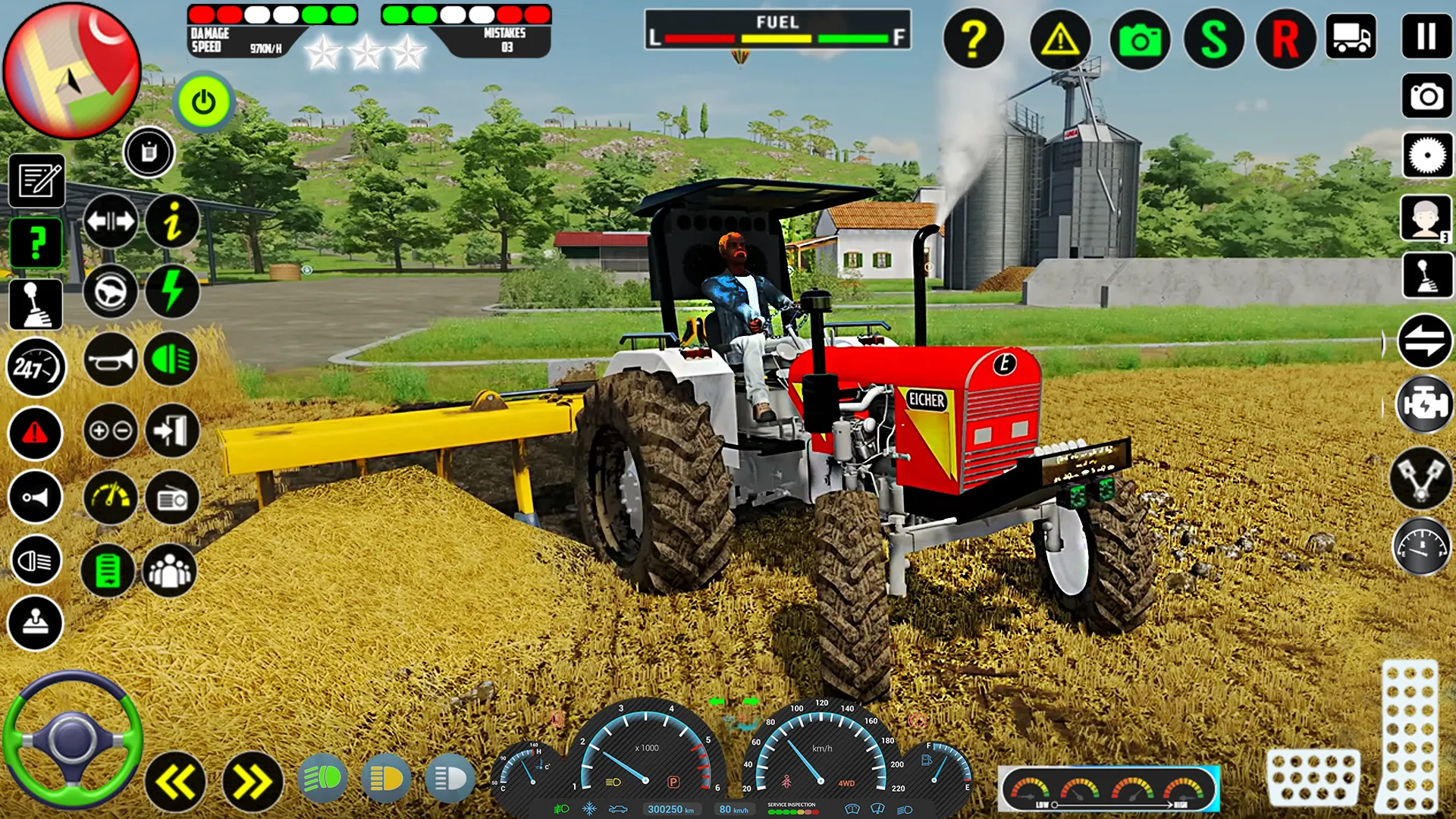 Tractor game 3d Indian Tractor | Indus Appstore | Screenshot