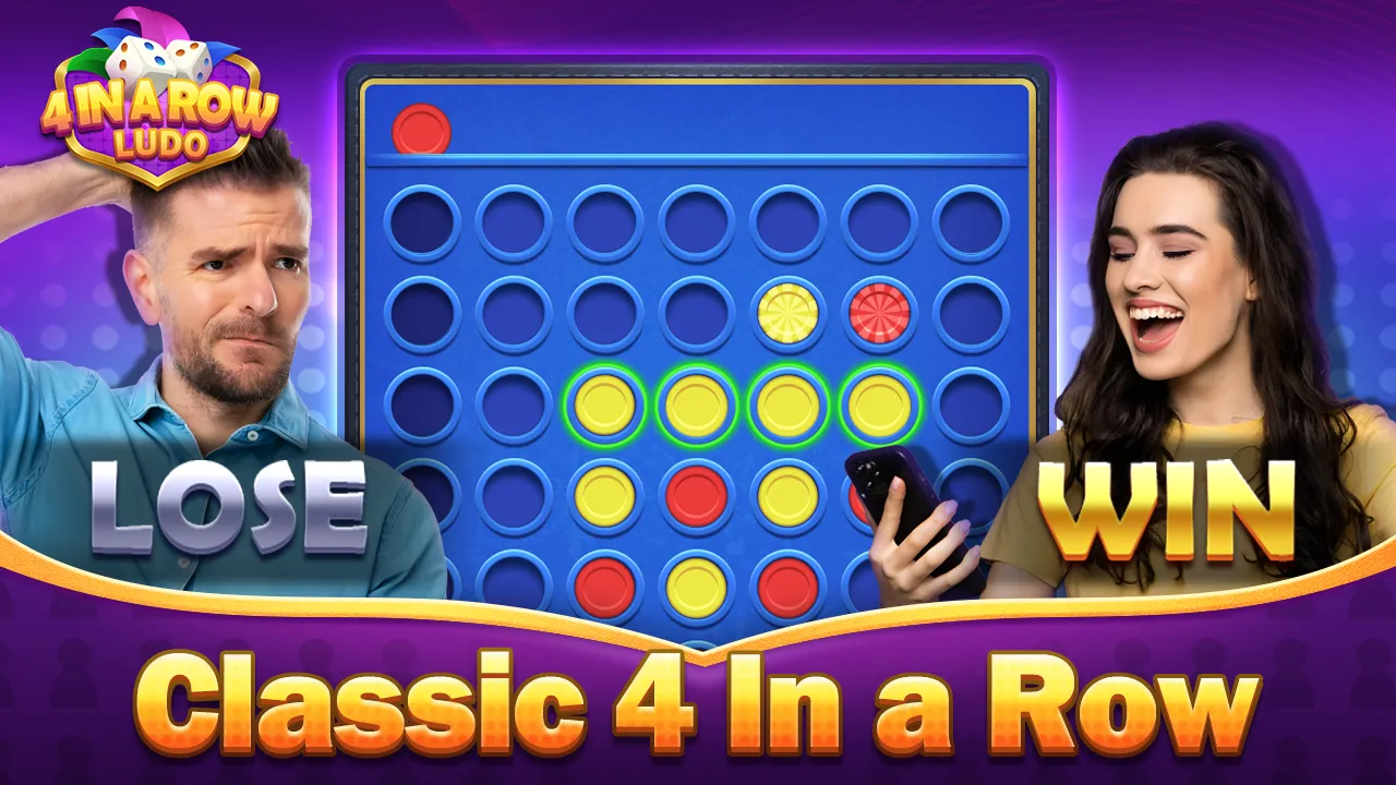 4 in a Row & Ludo | Indus Appstore | Screenshot