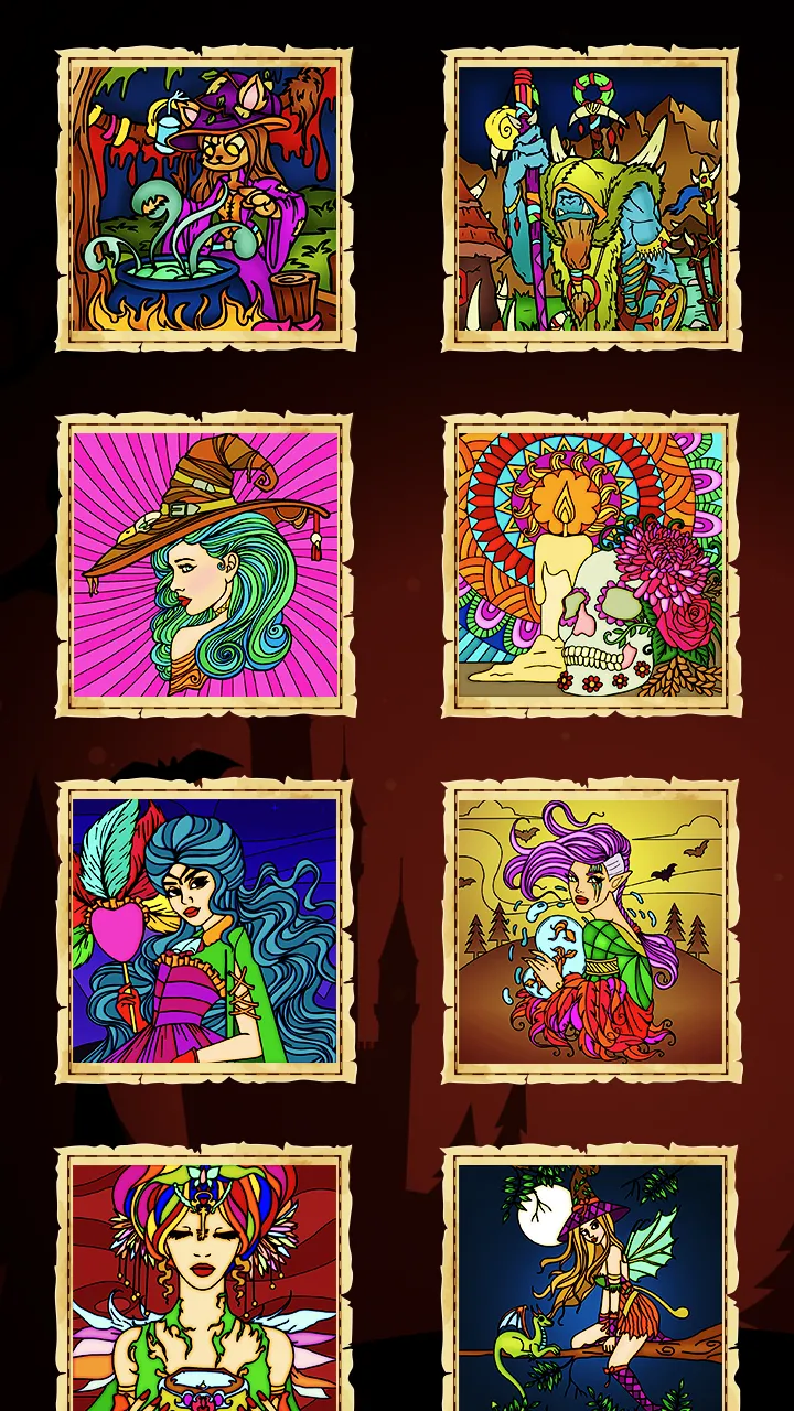 Halloween Art Color by Number | Indus Appstore | Screenshot