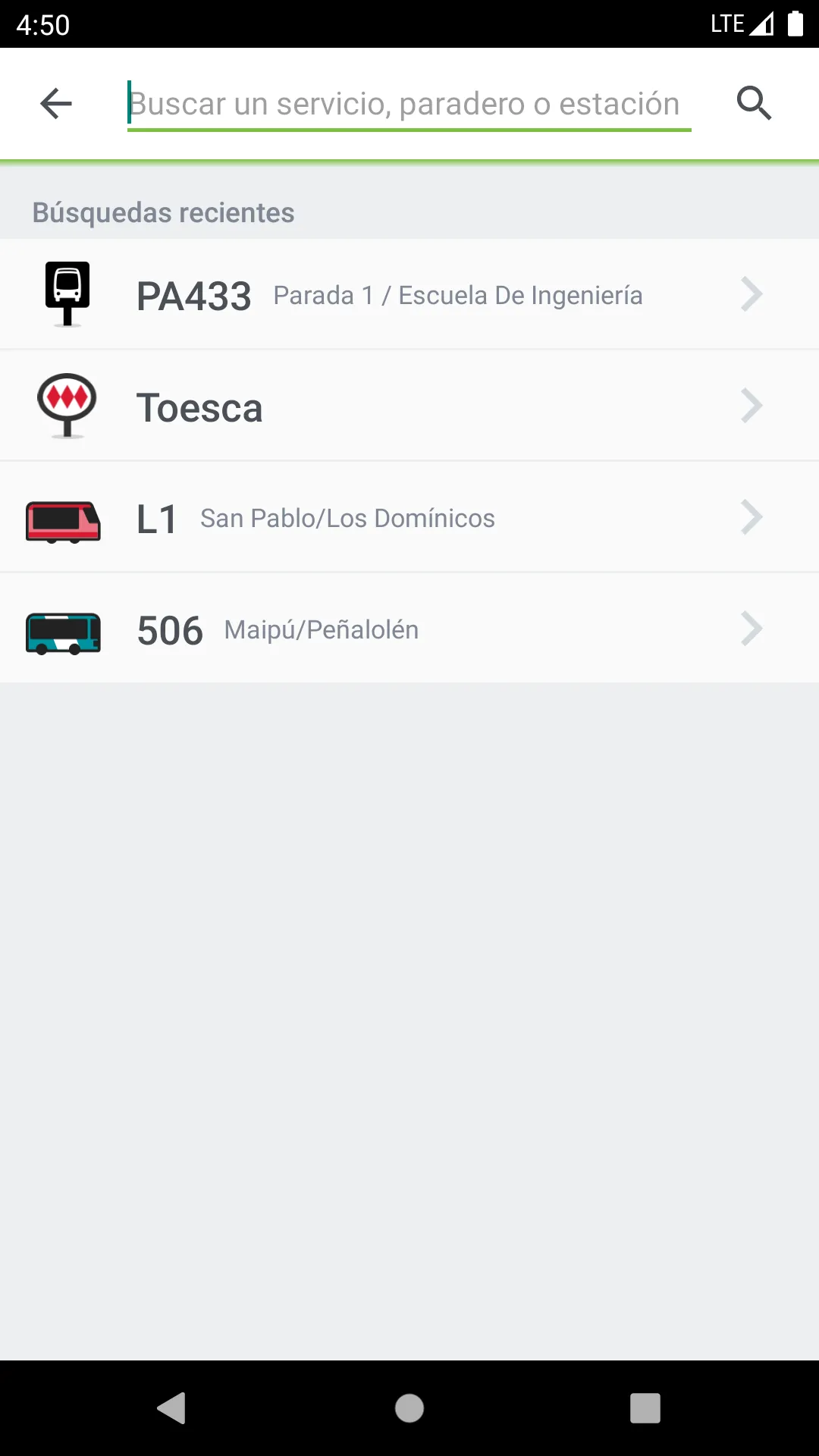 Transapp: buses y metro | Indus Appstore | Screenshot