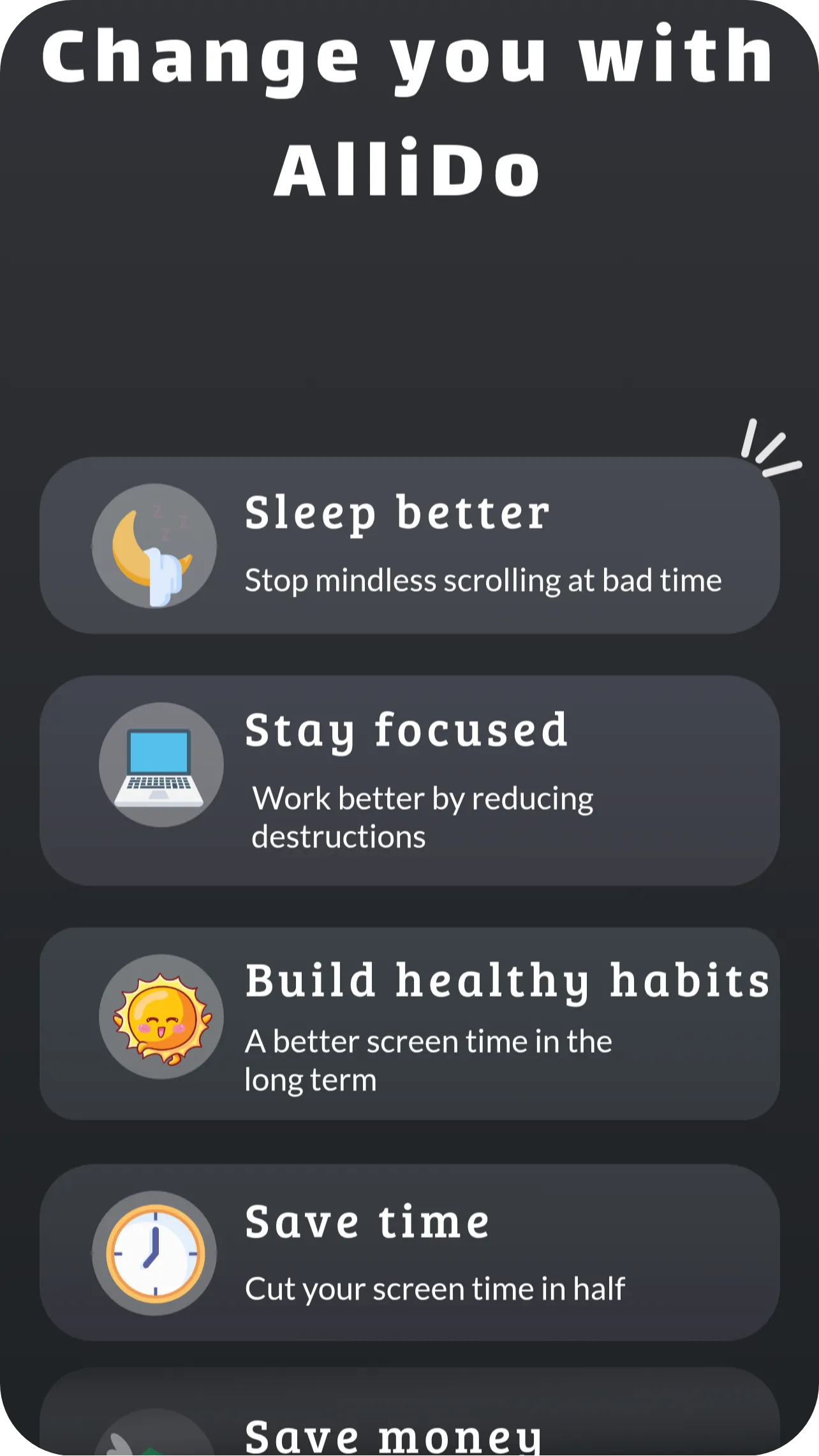 AlliDo: AI Screen Time Blocker | Indus Appstore | Screenshot