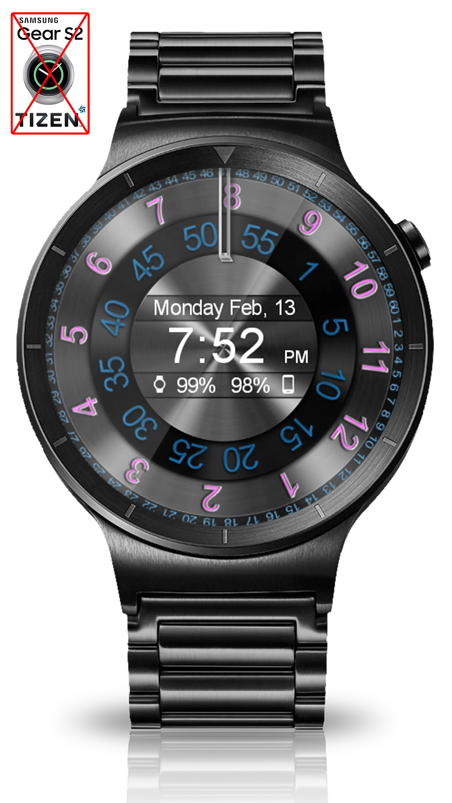 Mystic Spinner HD Watch Face | Indus Appstore | Screenshot