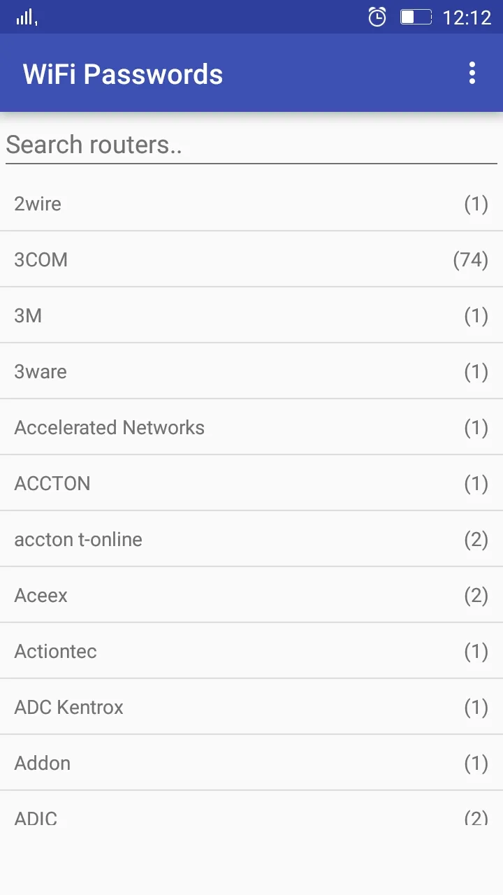 WiFi Router Default Password F | Indus Appstore | Screenshot