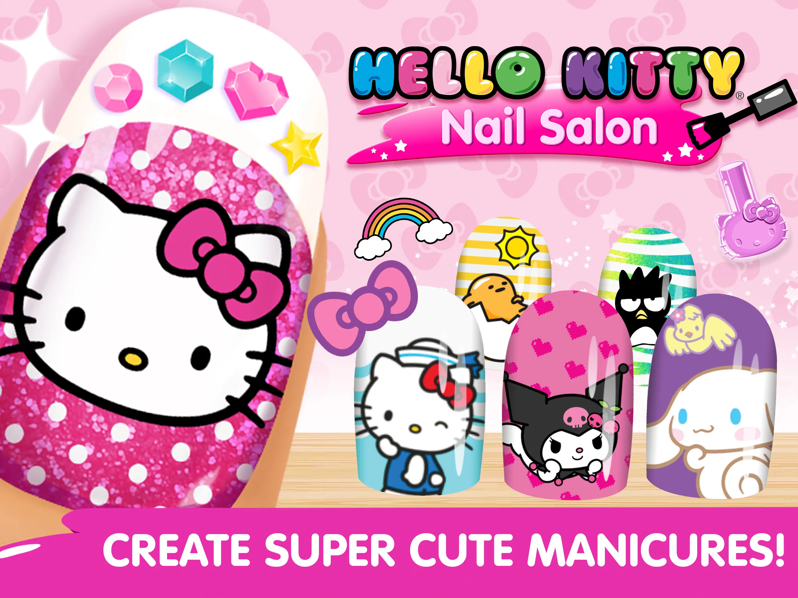 Hello Kitty Nail Salon | Indus Appstore | Screenshot