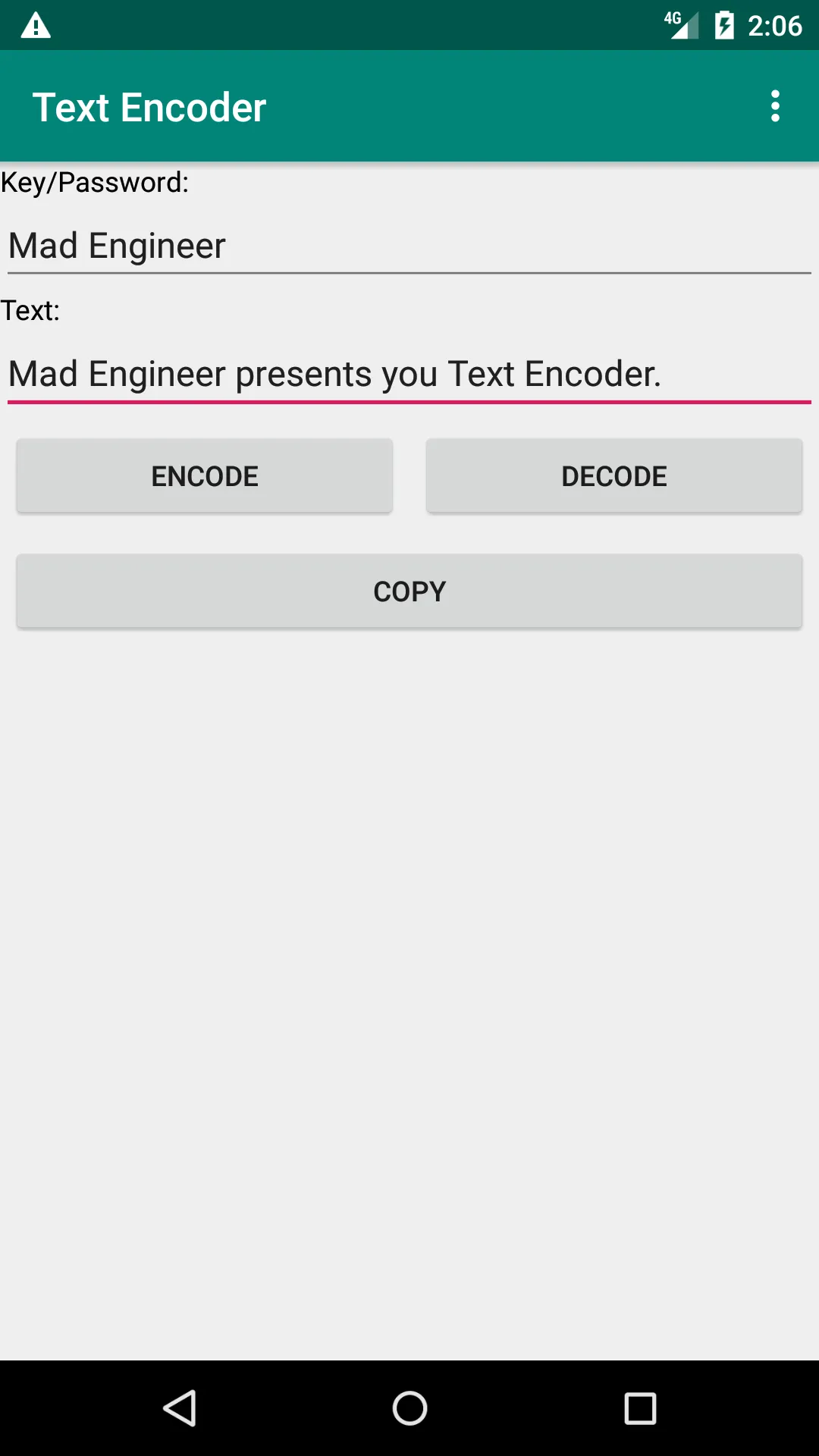 Text Encoder | Indus Appstore | Screenshot