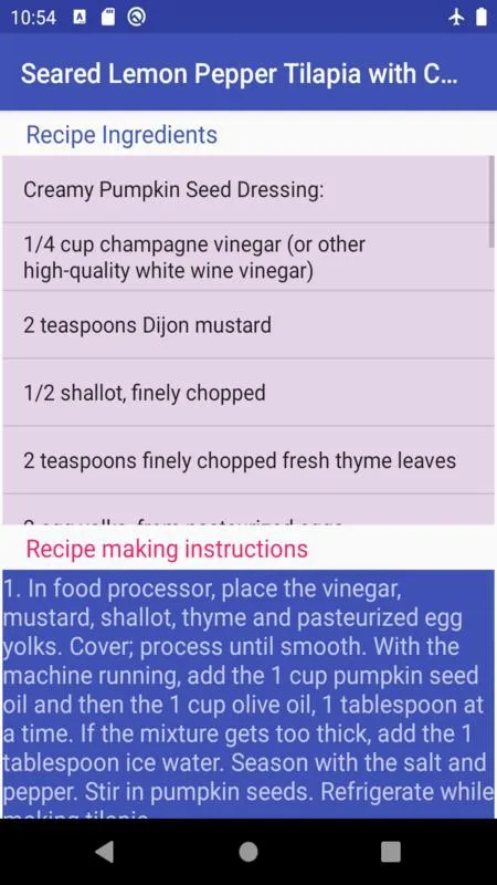 cook 45 minute meal | Indus Appstore | Screenshot