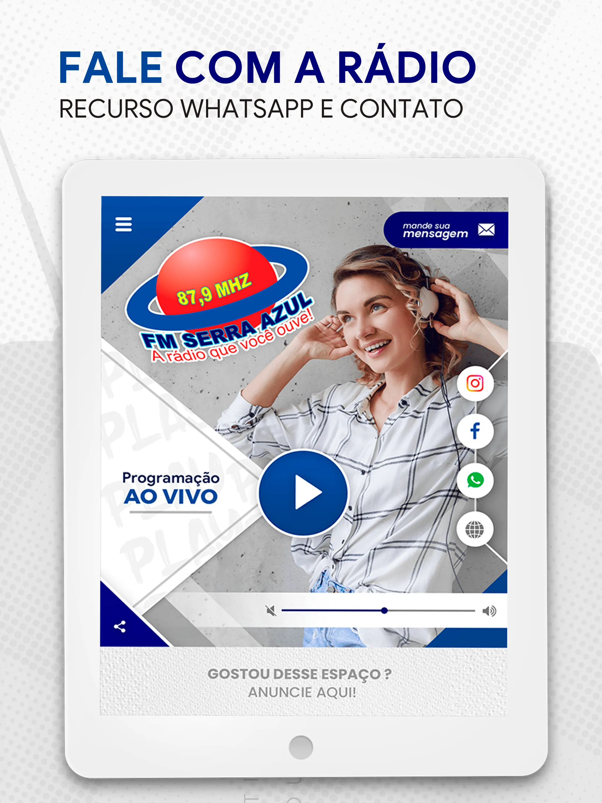 FM Serra Azul 87,9 MHZ | Indus Appstore | Screenshot