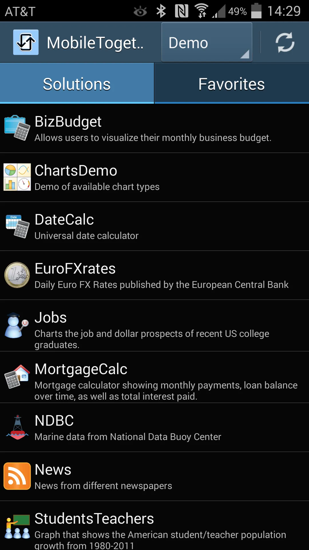 Altova MobileTogether | Indus Appstore | Screenshot