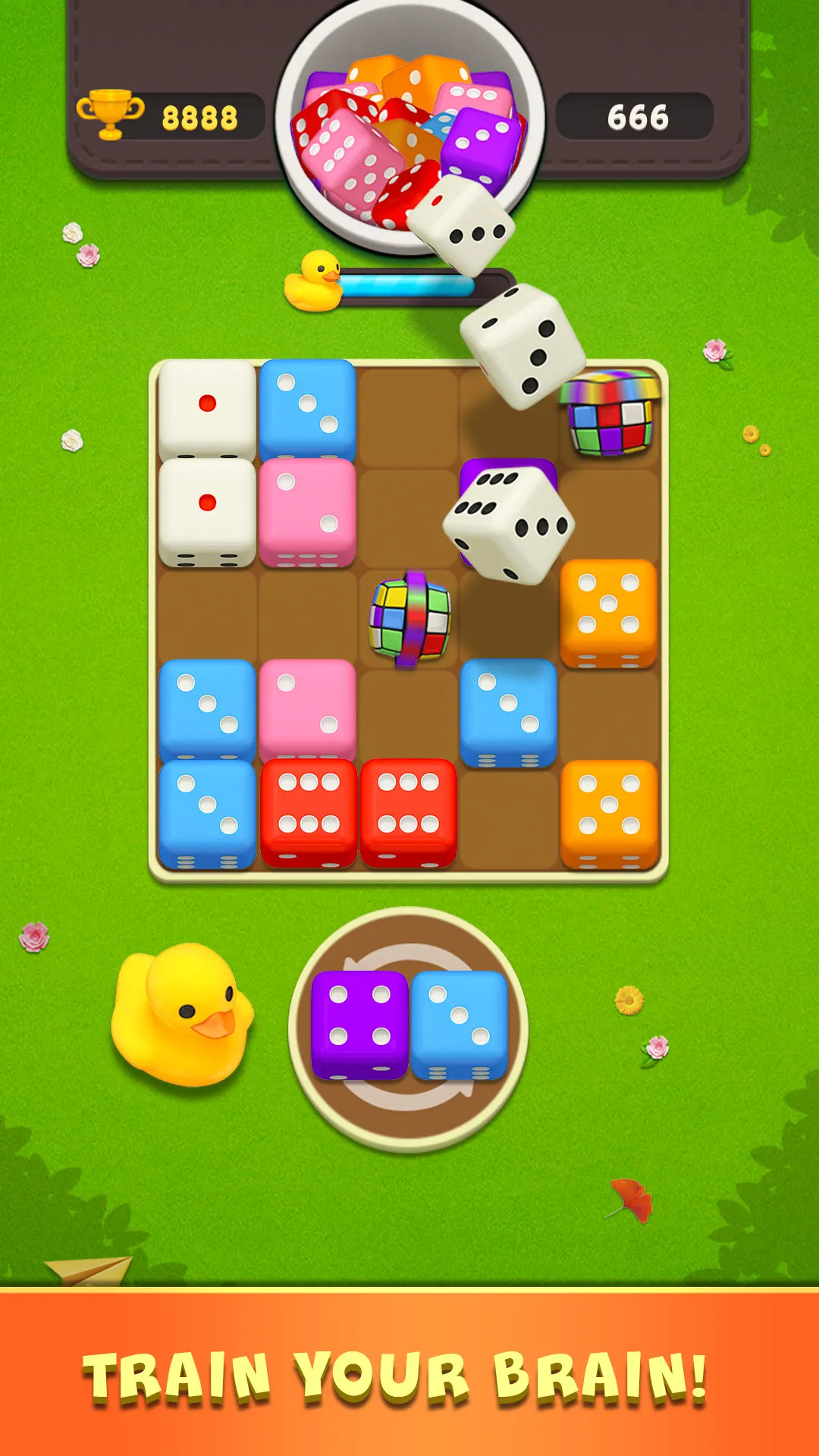 Dice Merge - Greedy Dom Puzzle | Indus Appstore | Screenshot