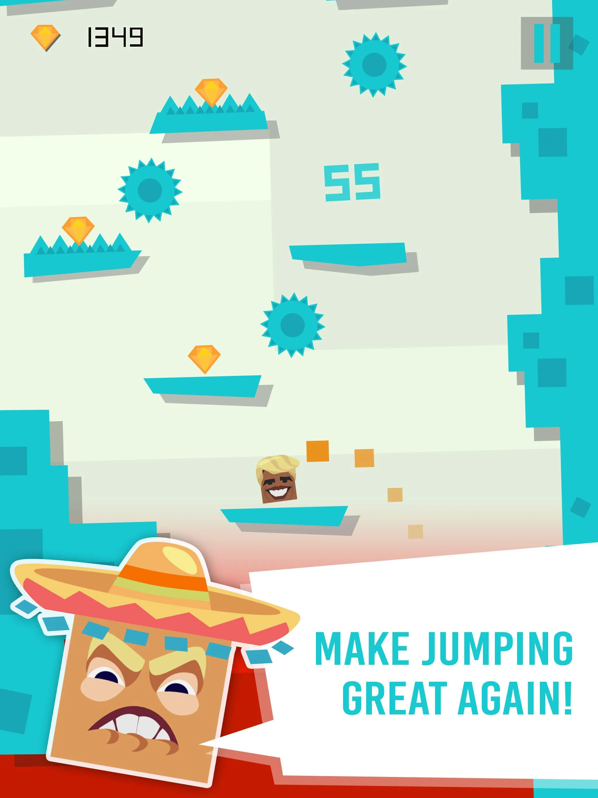 Jumping Joe! - The Floor is La | Indus Appstore | Screenshot