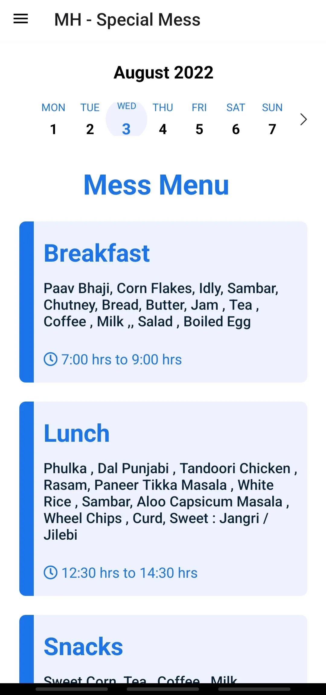 MessIt by VinnovateIT | Indus Appstore | Screenshot