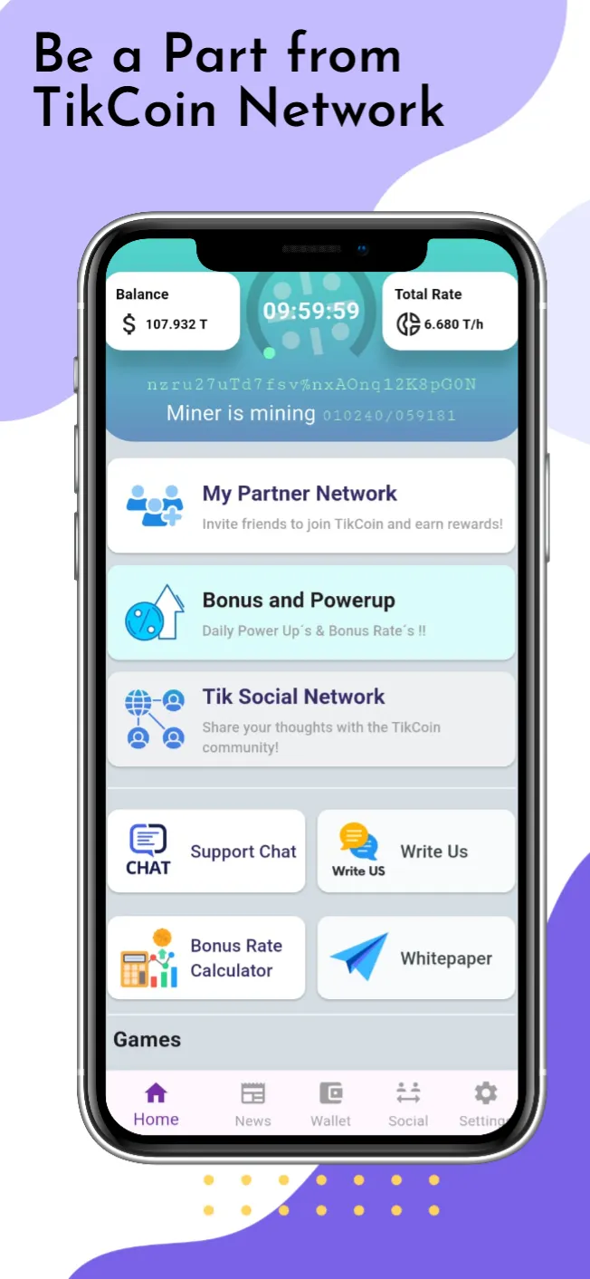 TikCoin Network | Indus Appstore | Screenshot