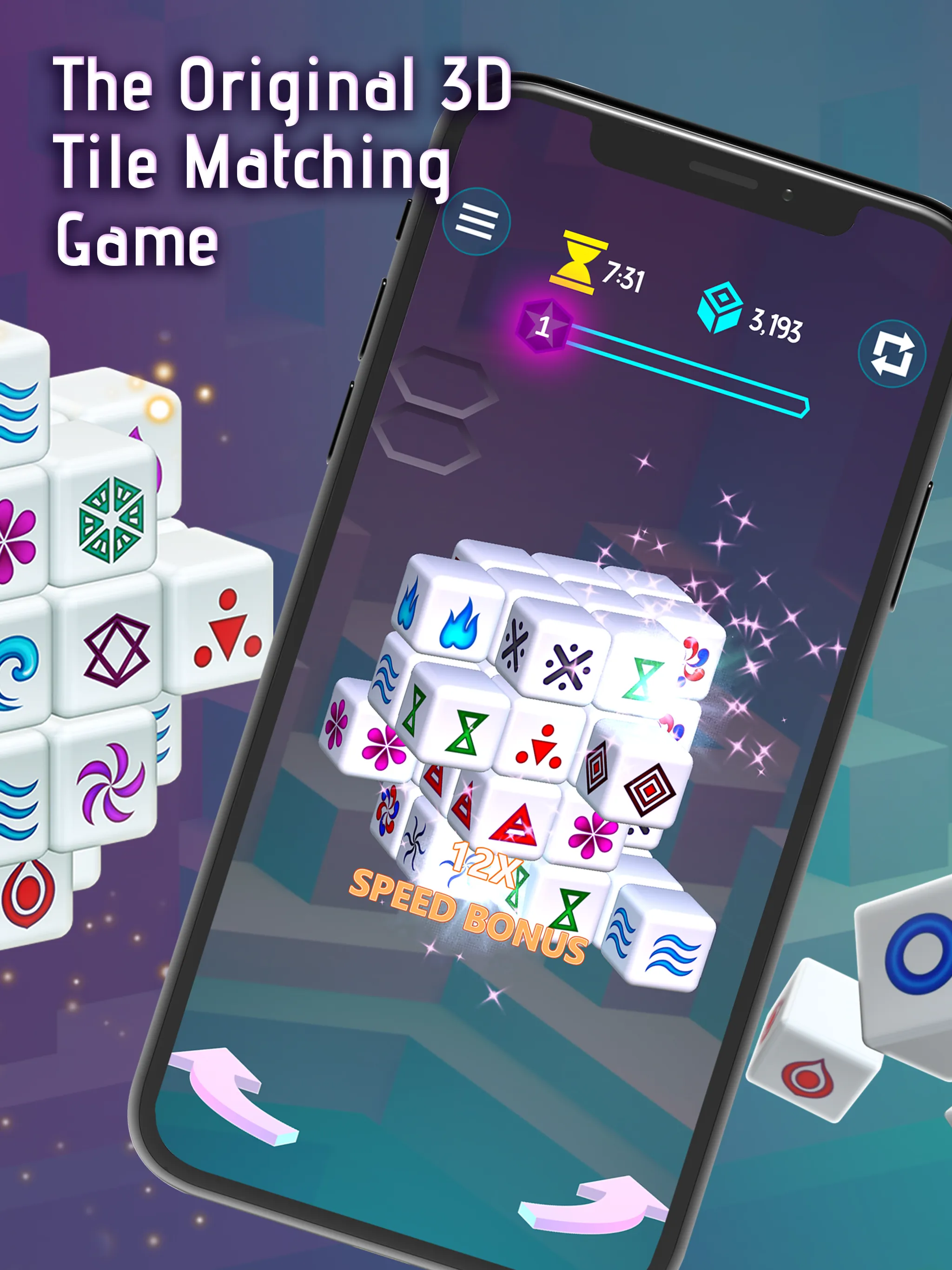 Mahjong Dimensions: 3D Puzzles | Indus Appstore | Screenshot