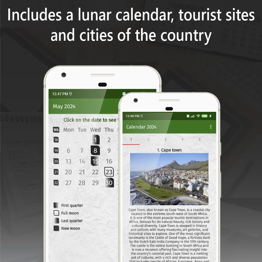 calendar south africa 2024 | Indus Appstore | Screenshot