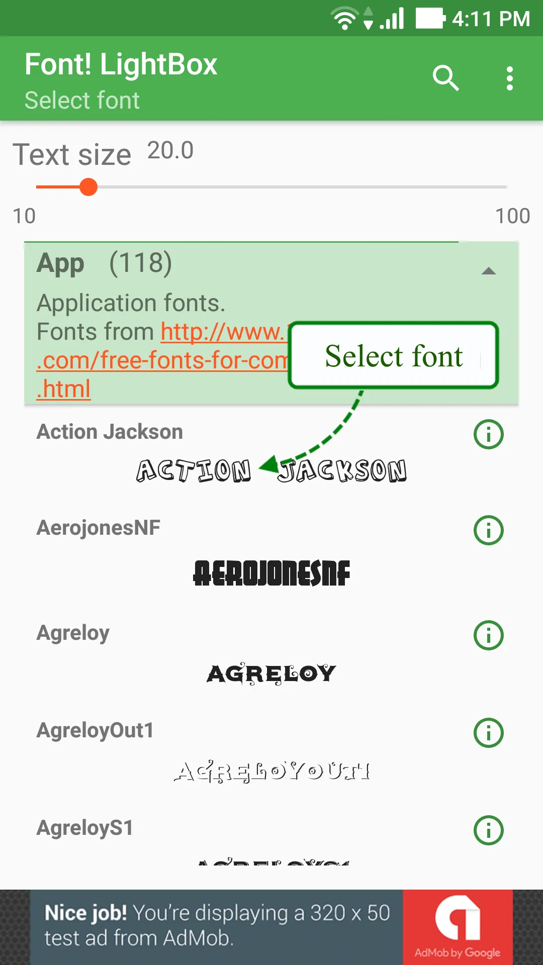 Font! Lightbox tracing app | Indus Appstore | Screenshot