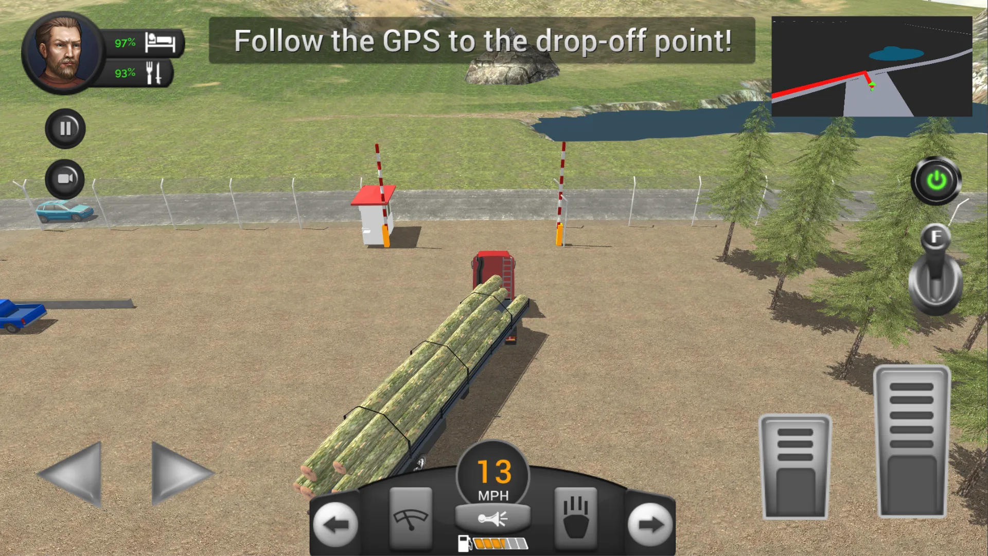 Real Truck Driving Simulator | Indus Appstore | Screenshot