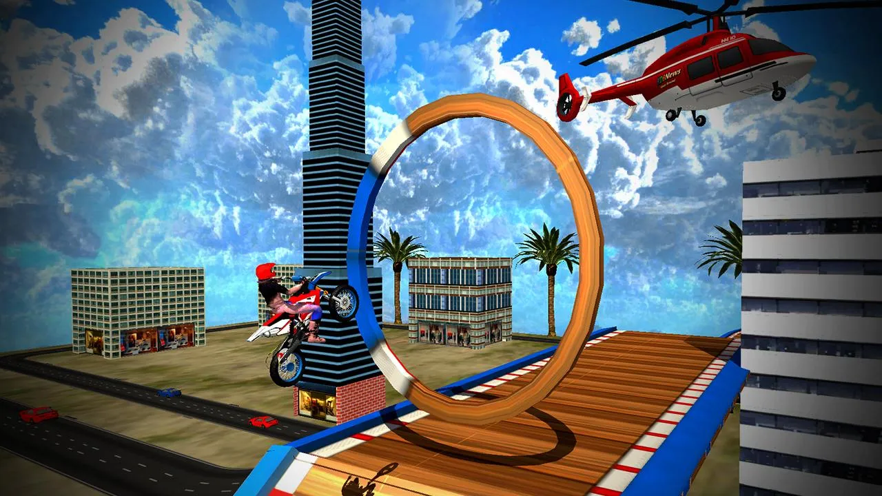 Street Bike Mega Ramp Jump | Indus Appstore | Screenshot