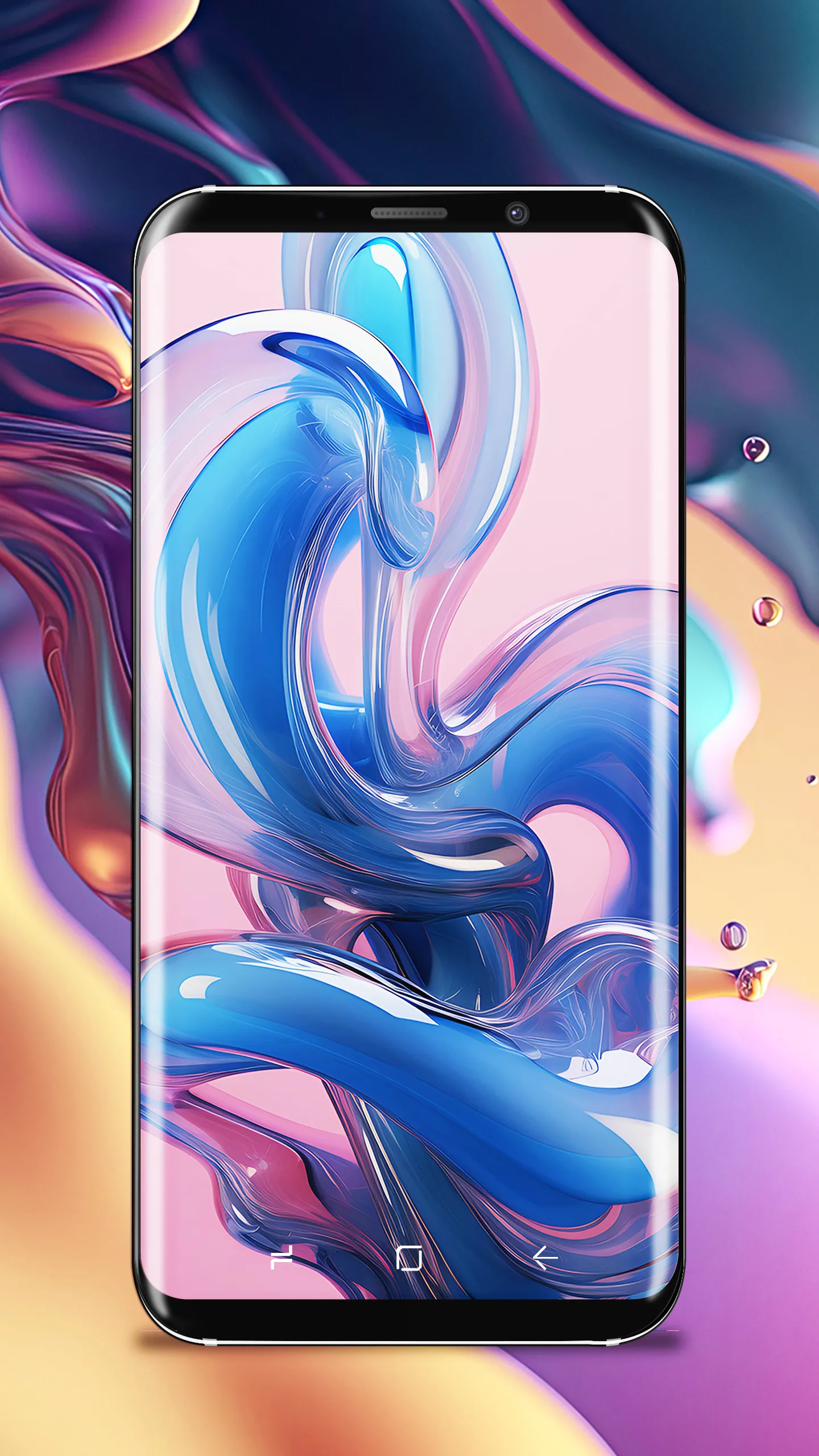 Fluid live wallpaper | Indus Appstore | Screenshot