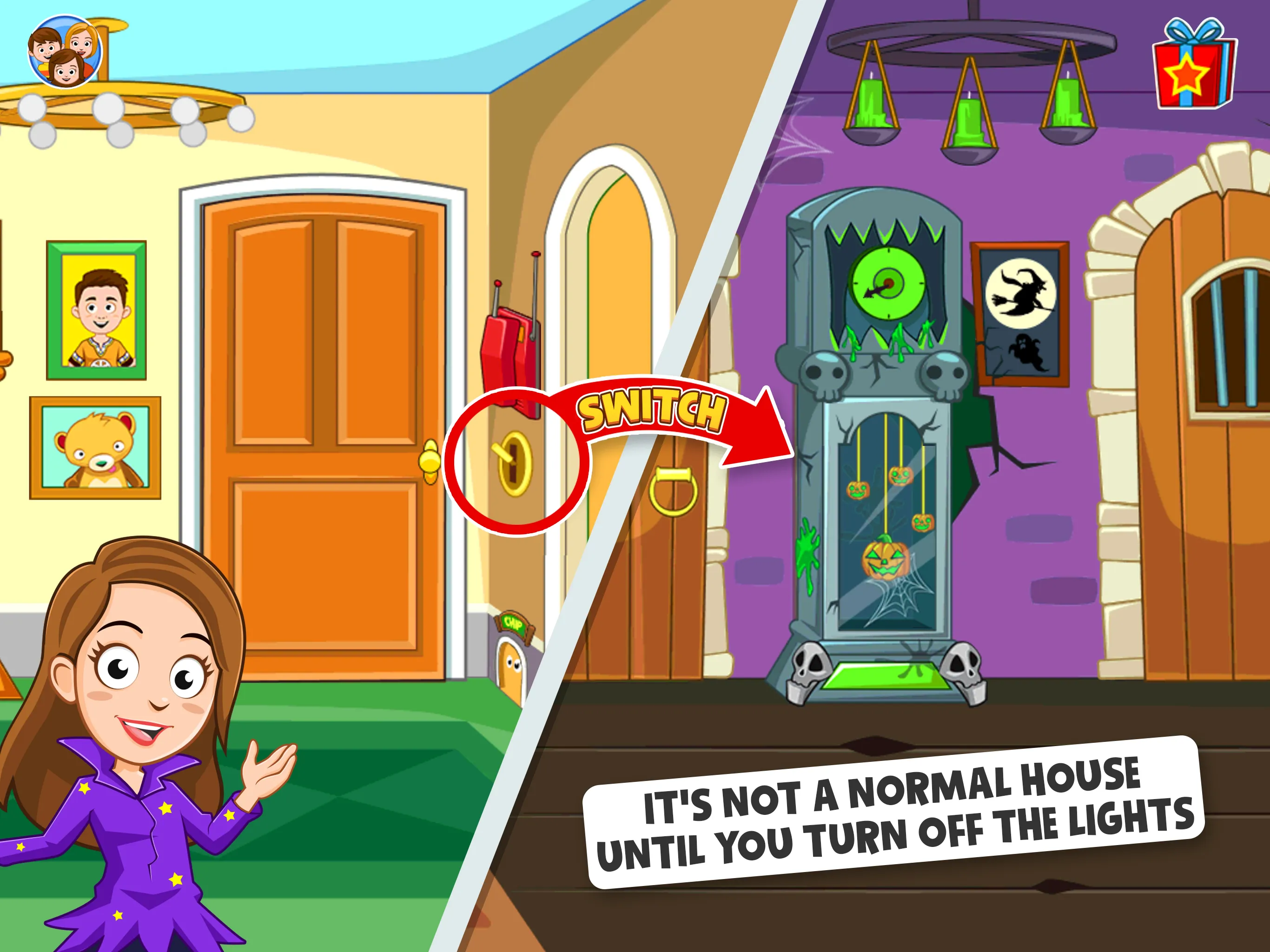 My Town Halloween - Ghost game | Indus Appstore | Screenshot