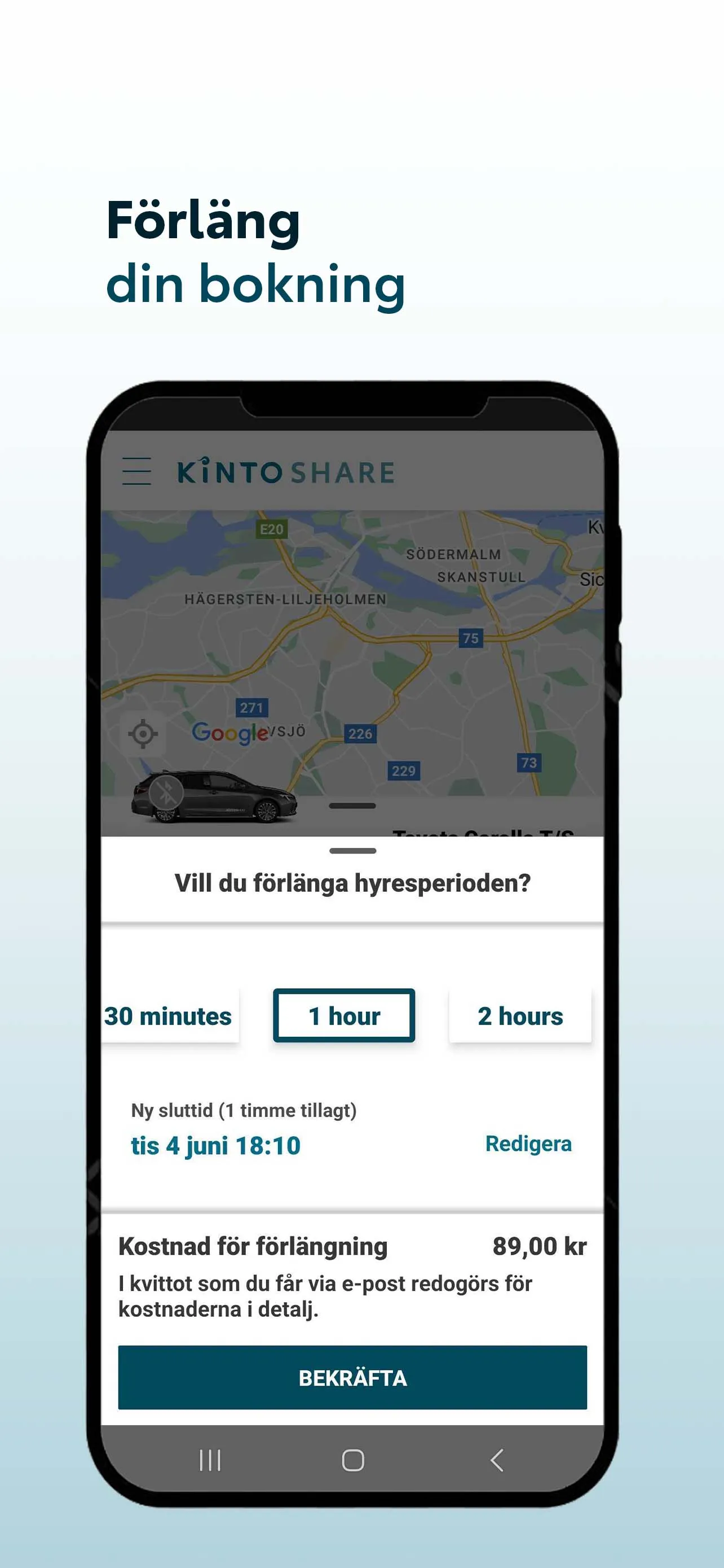 KINTO Share Nordics | Indus Appstore | Screenshot