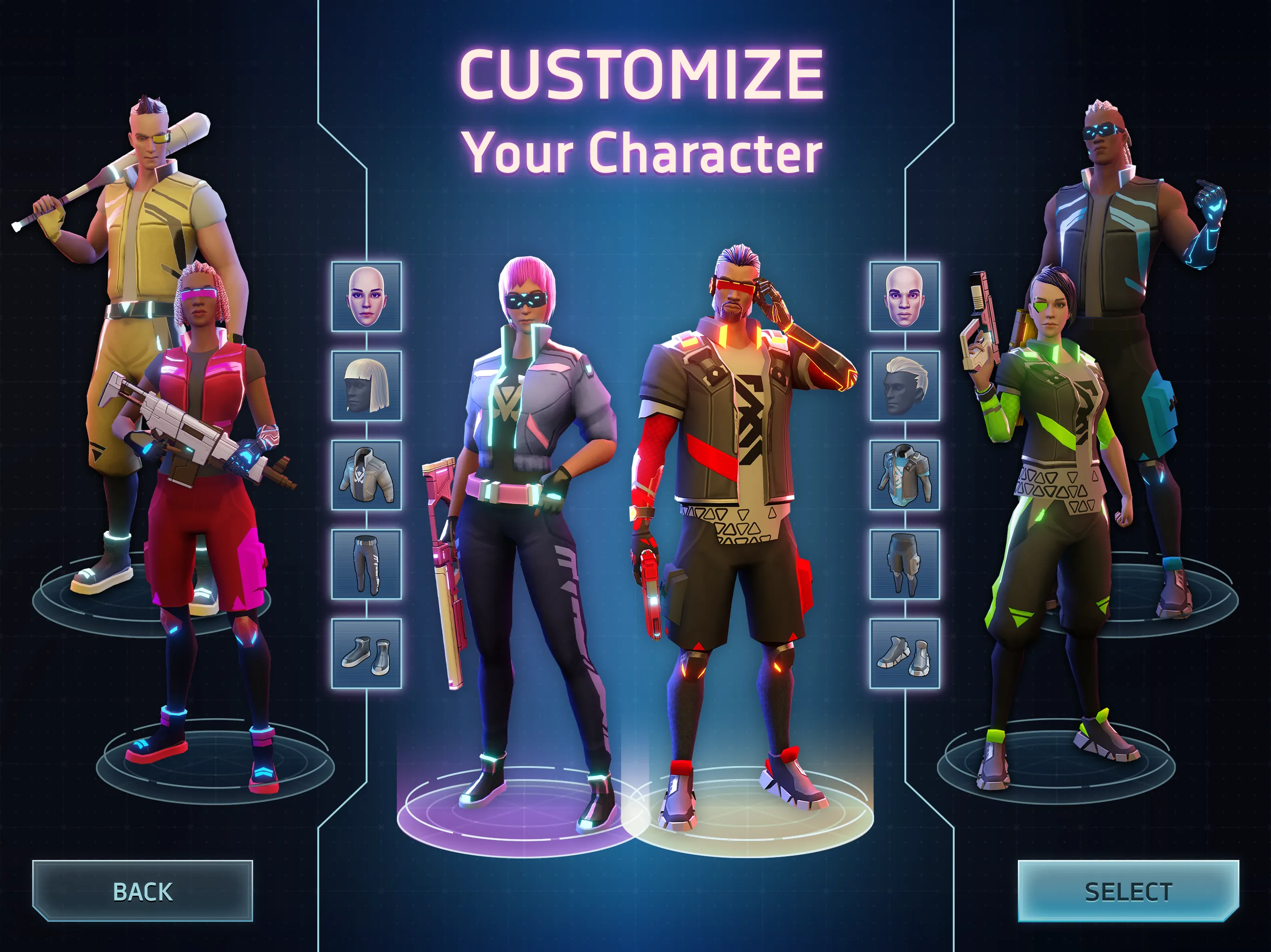 Cyberika: Action Cyberpunk RPG | Indus Appstore | Screenshot