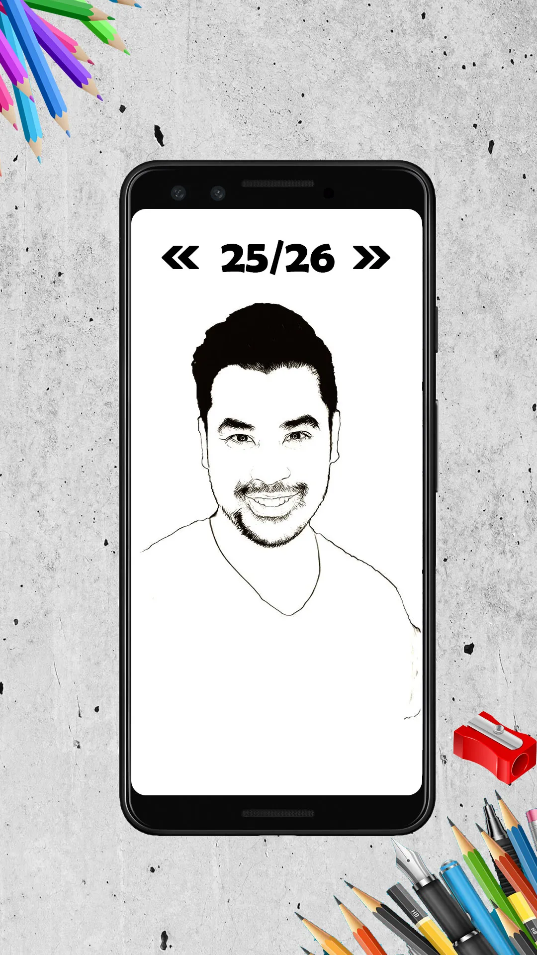 How To Draw A Face | Indus Appstore | Screenshot
