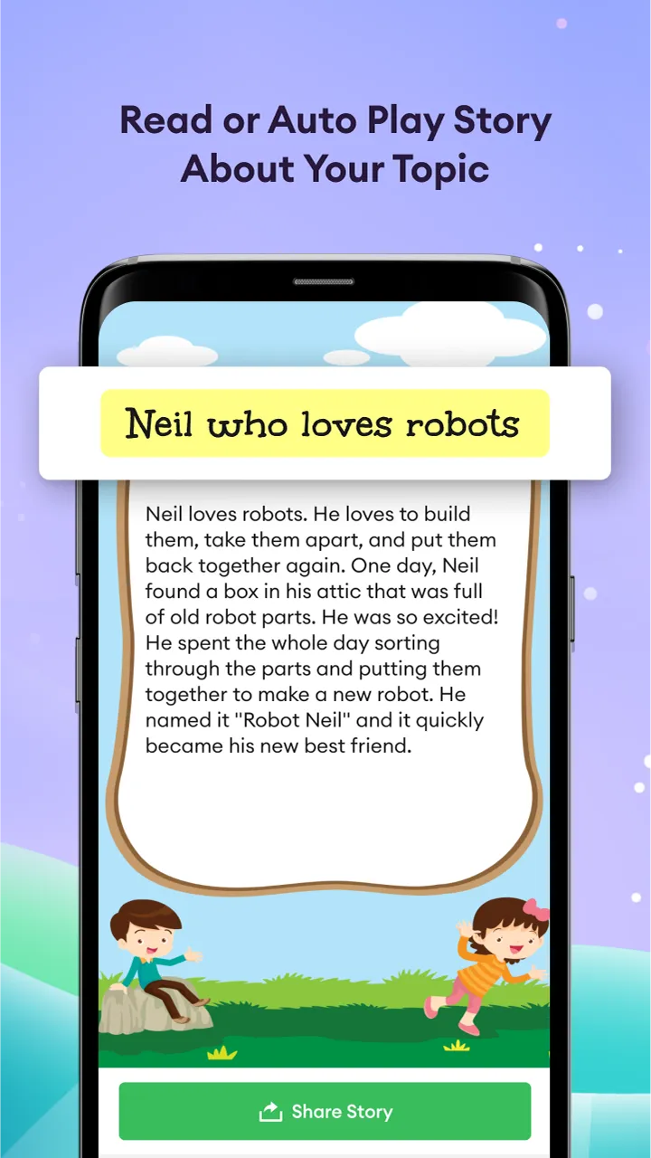 Personal Story Creator: AI Bot | Indus Appstore | Screenshot