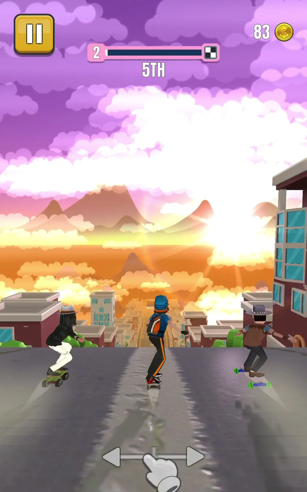 Faily Skater Street Racer | Indus Appstore | Screenshot