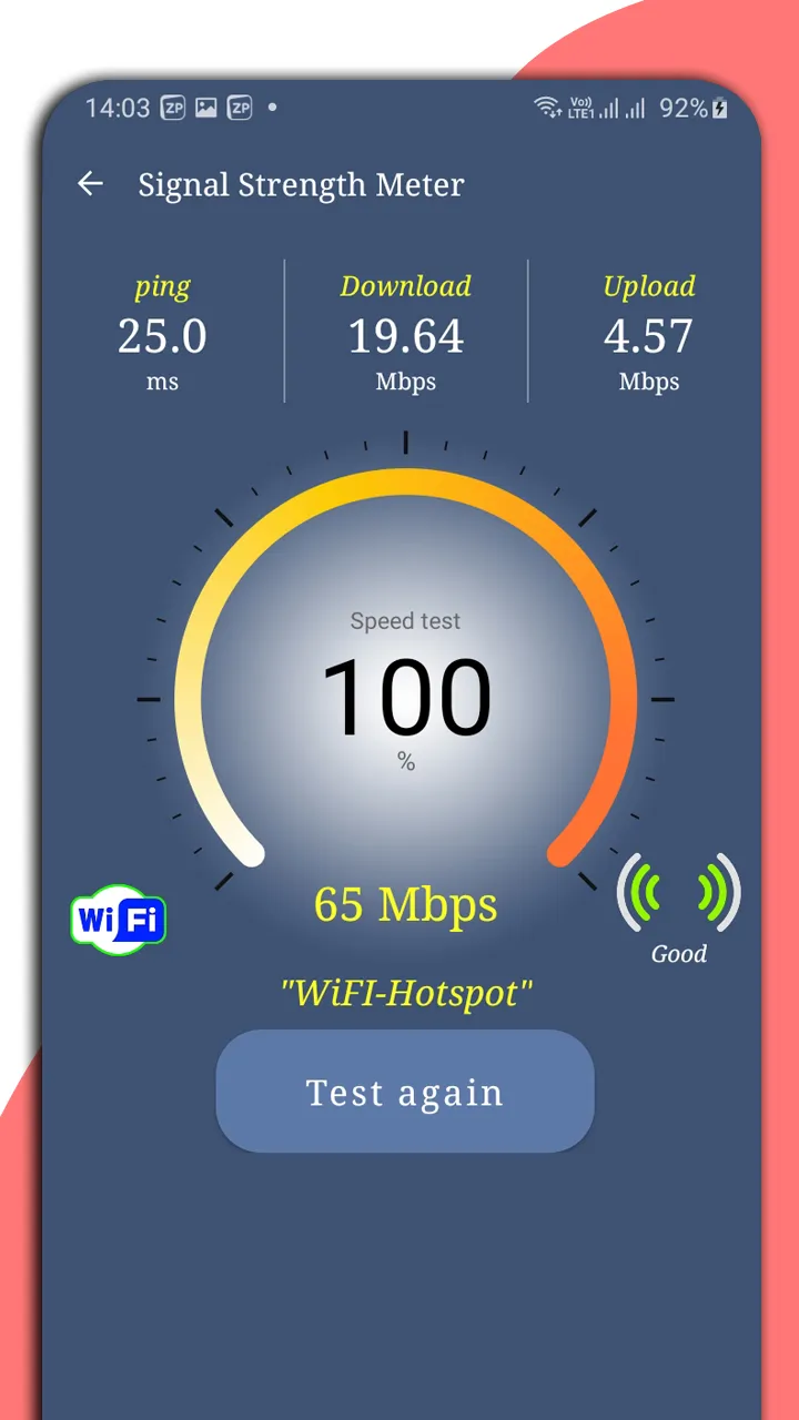 Cellular signal strength meter | Indus Appstore | Screenshot