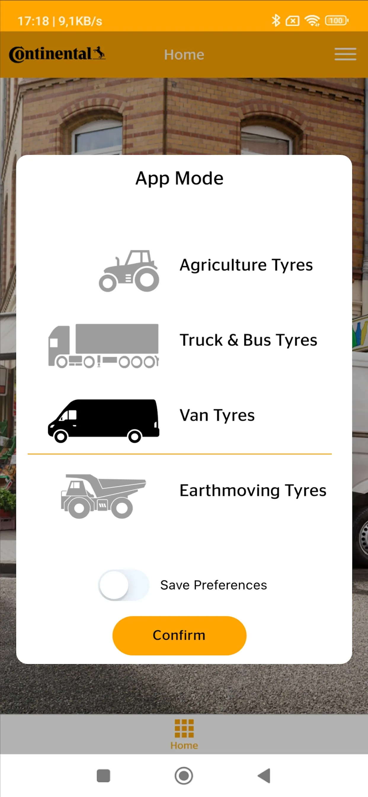 Continental TireTech | Indus Appstore | Screenshot