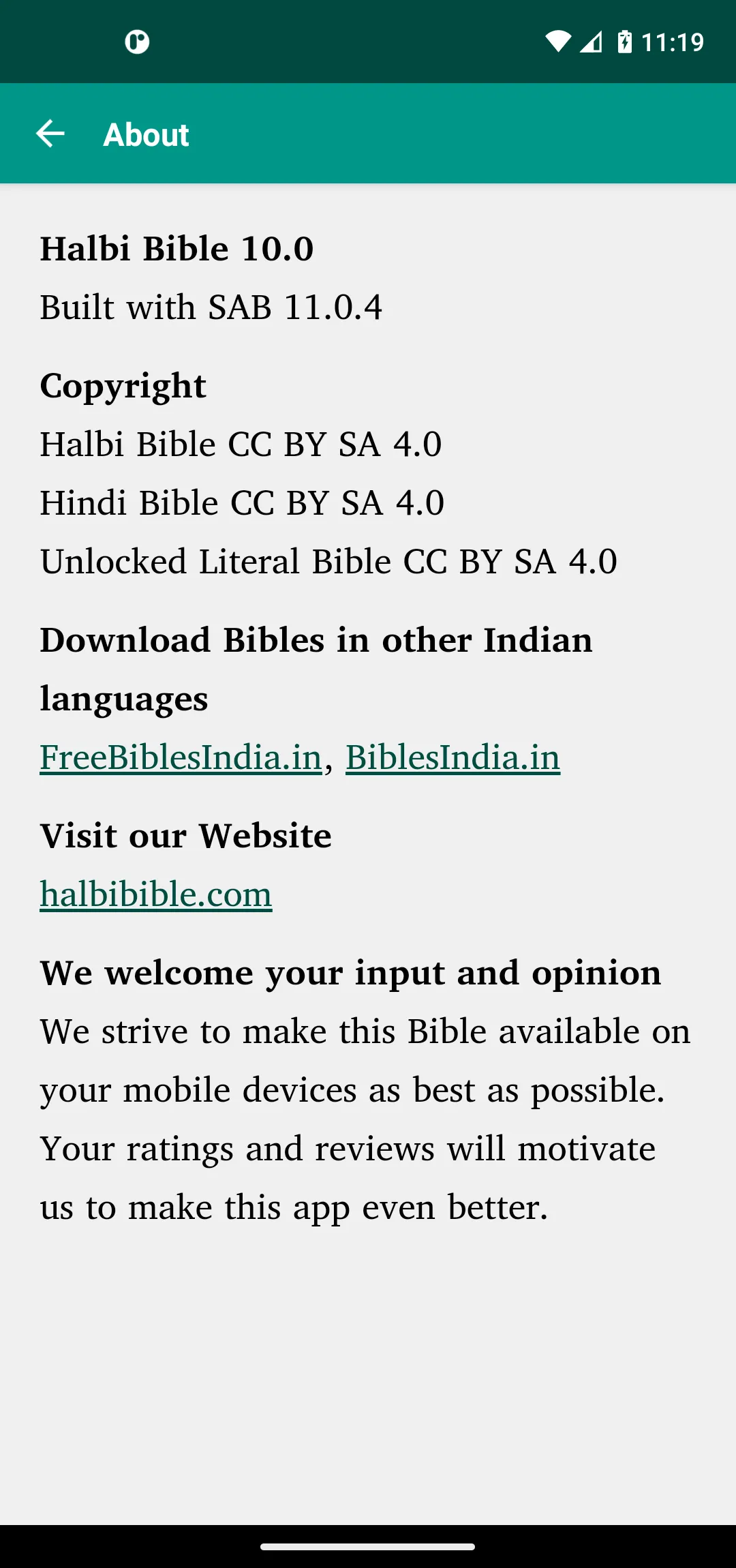 Halbi Bible (हलबी बाइबिल) | Indus Appstore | Screenshot