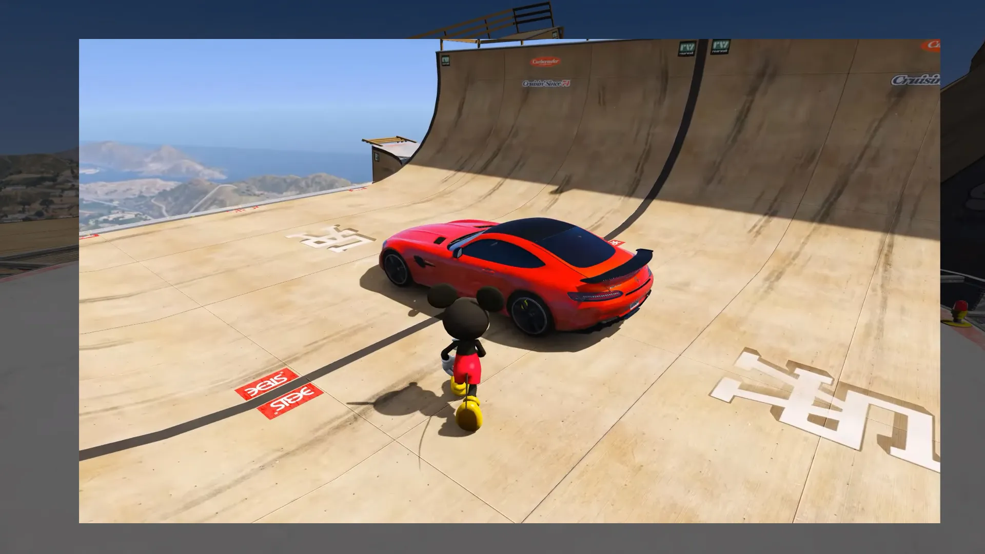 Mickey Race Mega Ramp Car | Indus Appstore | Screenshot