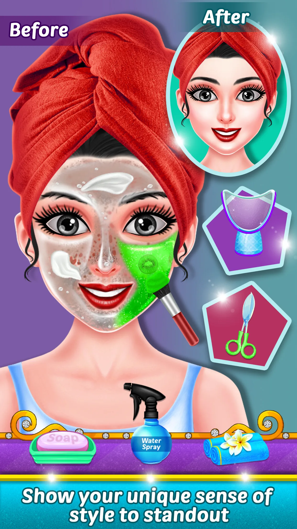 Fashion Girl: Makeup Wala Game | Indus Appstore | Screenshot