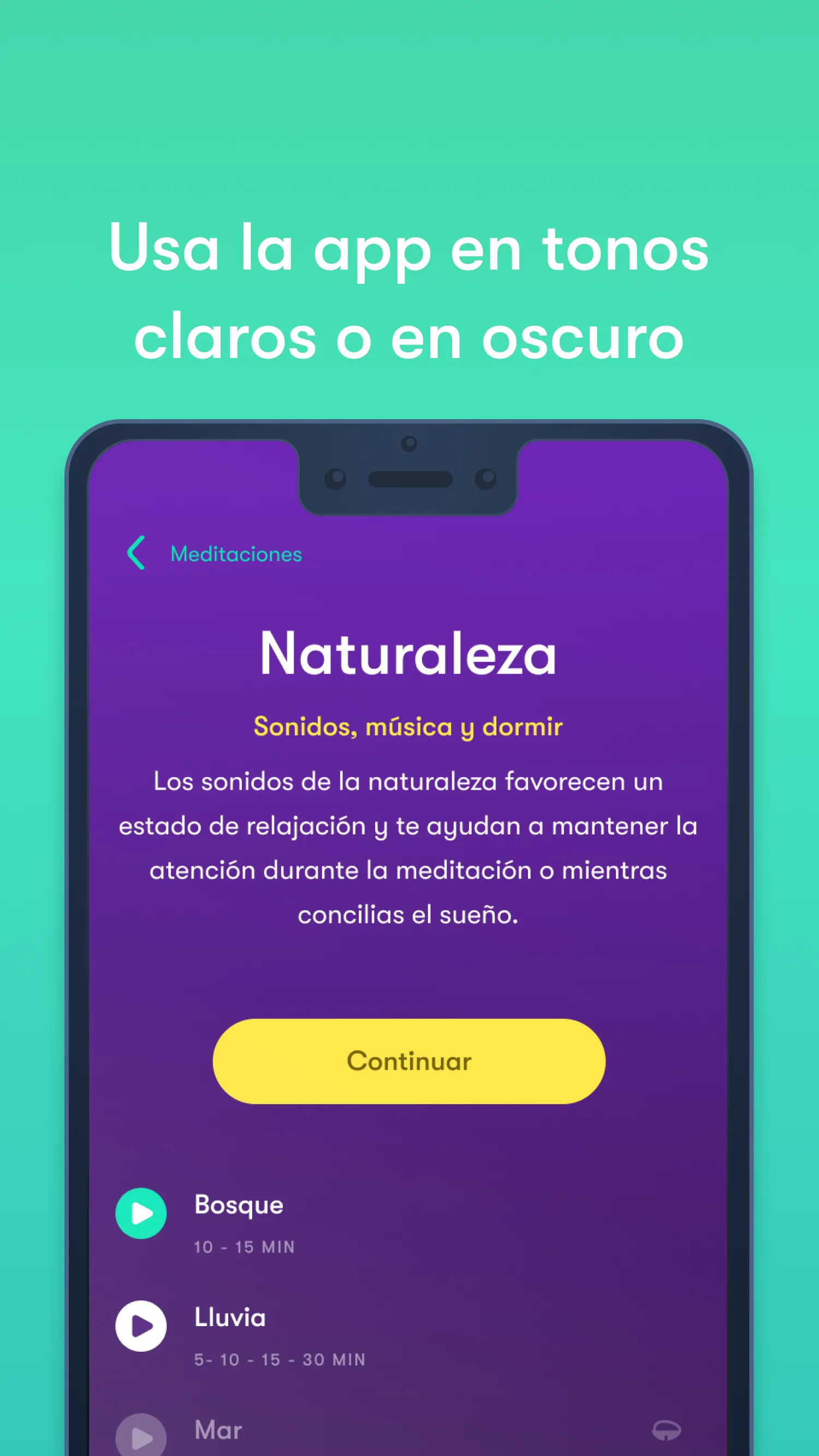 Bambú: Meditación y Relajación | Indus Appstore | Screenshot