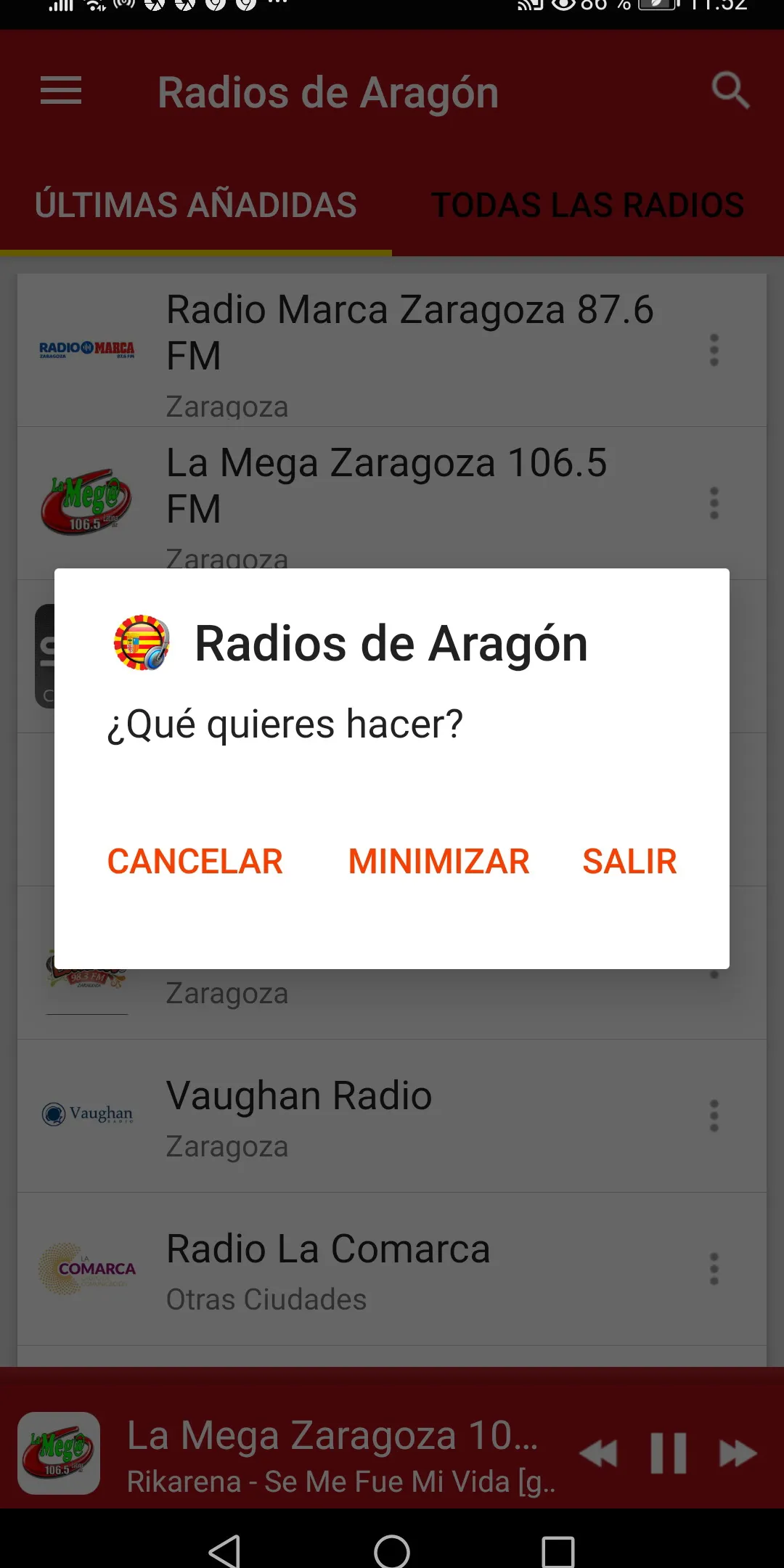 Radios de Aragón - España | Indus Appstore | Screenshot