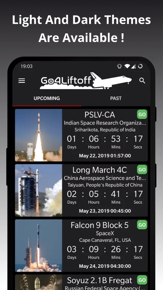 Go4Liftoff - Rocket Launches | Indus Appstore | Screenshot