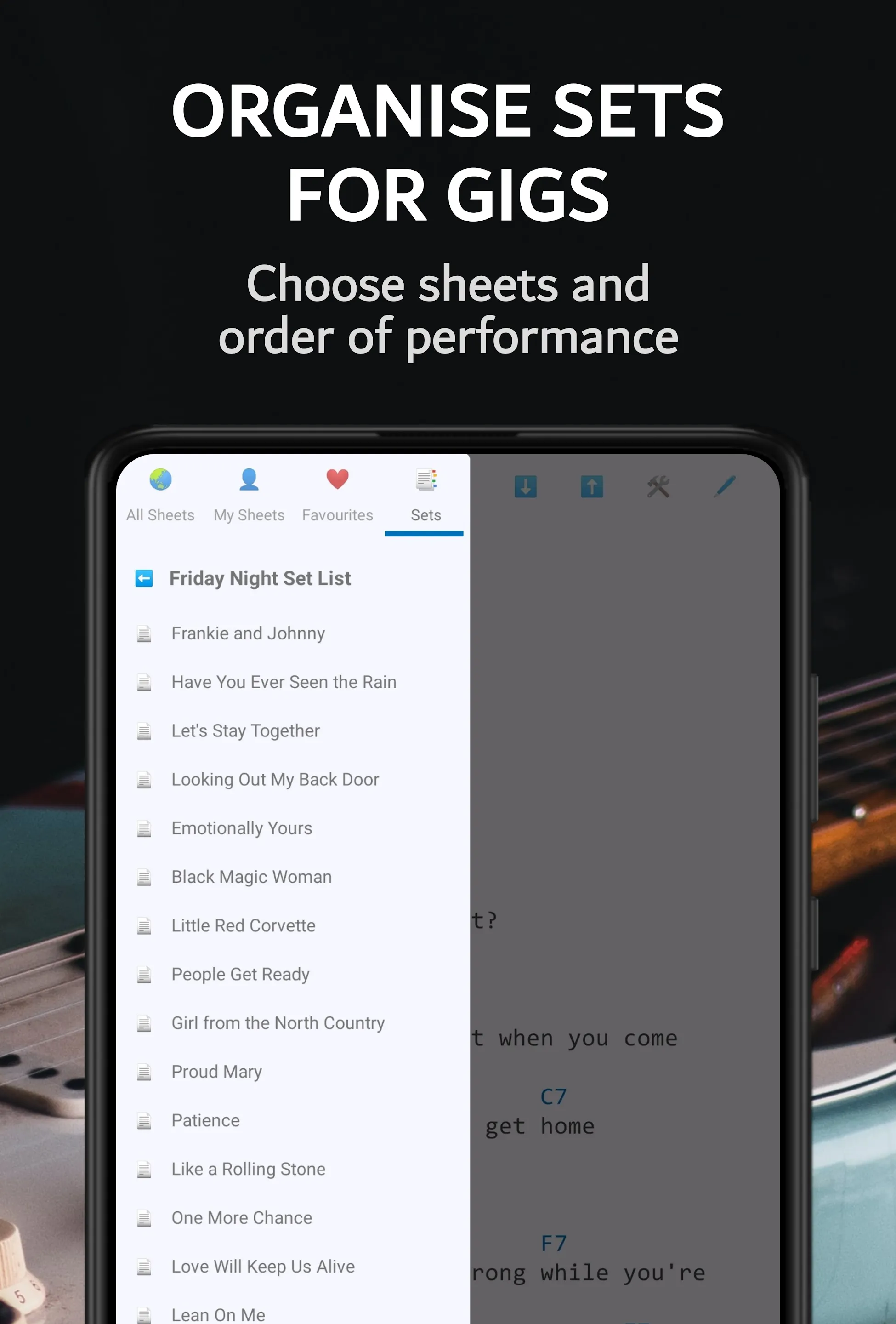 JSongSheet with Guitar Looper | Indus Appstore | Screenshot