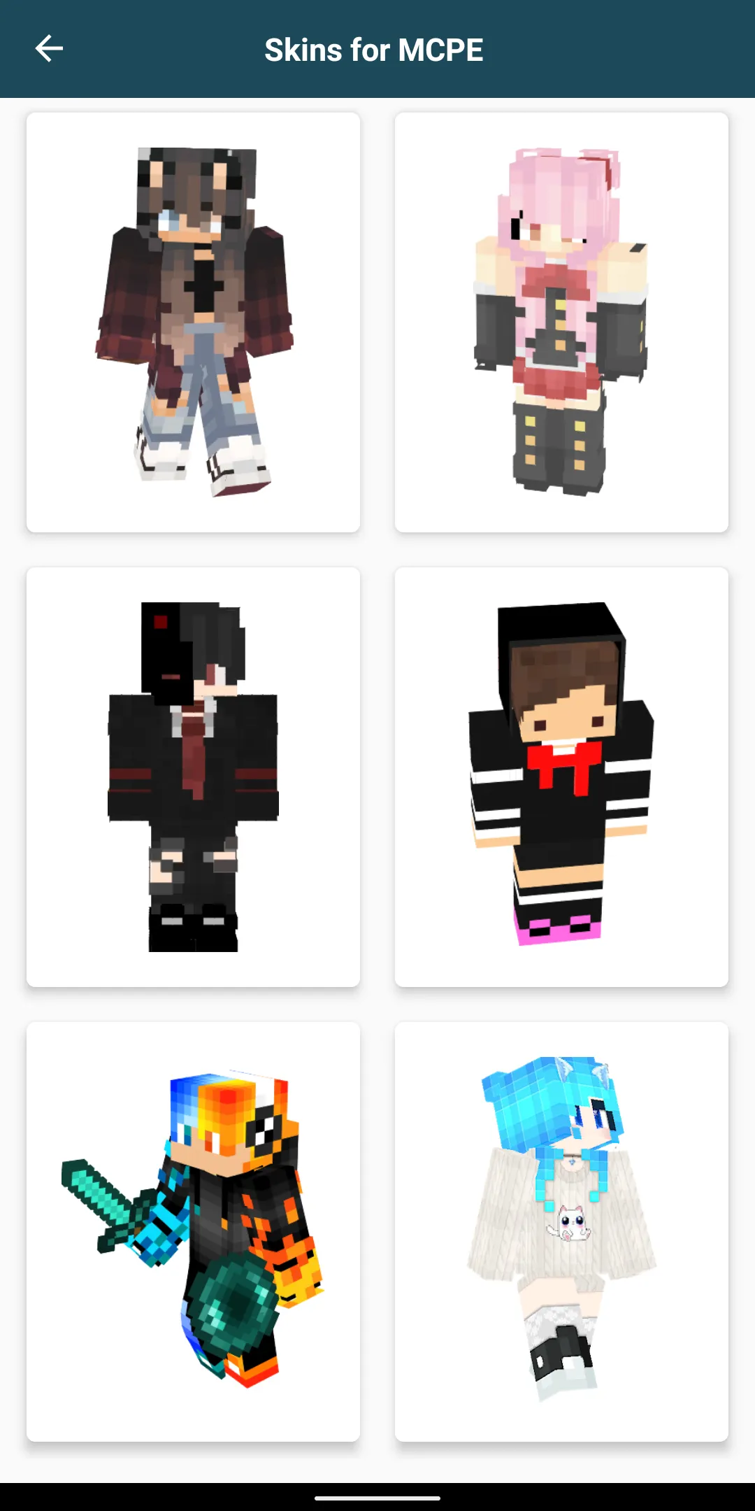 Anime Skins for Minecraft PE | Indus Appstore | Screenshot