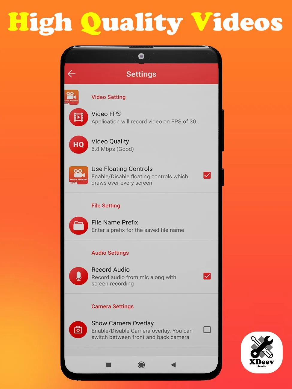 iRecorder -Video Game Recorder | Indus Appstore | Screenshot