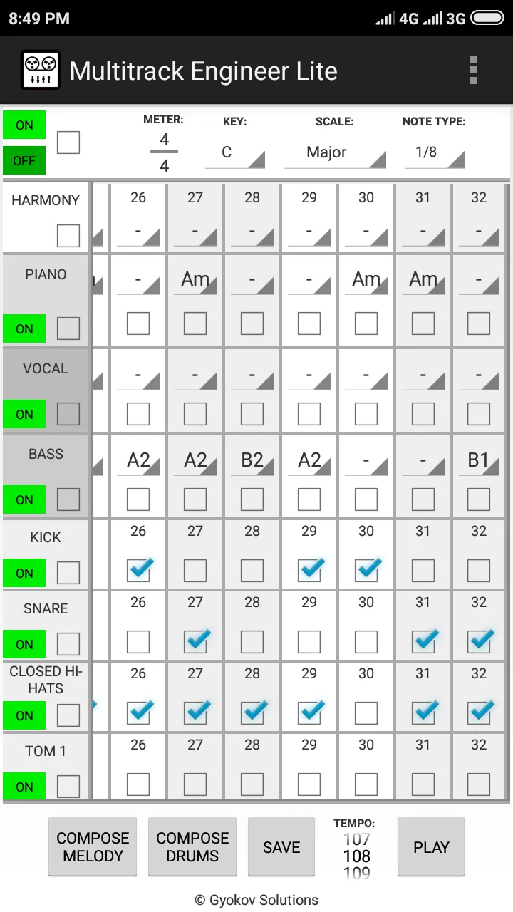 Multitrack Engineer Lite | Indus Appstore | Screenshot