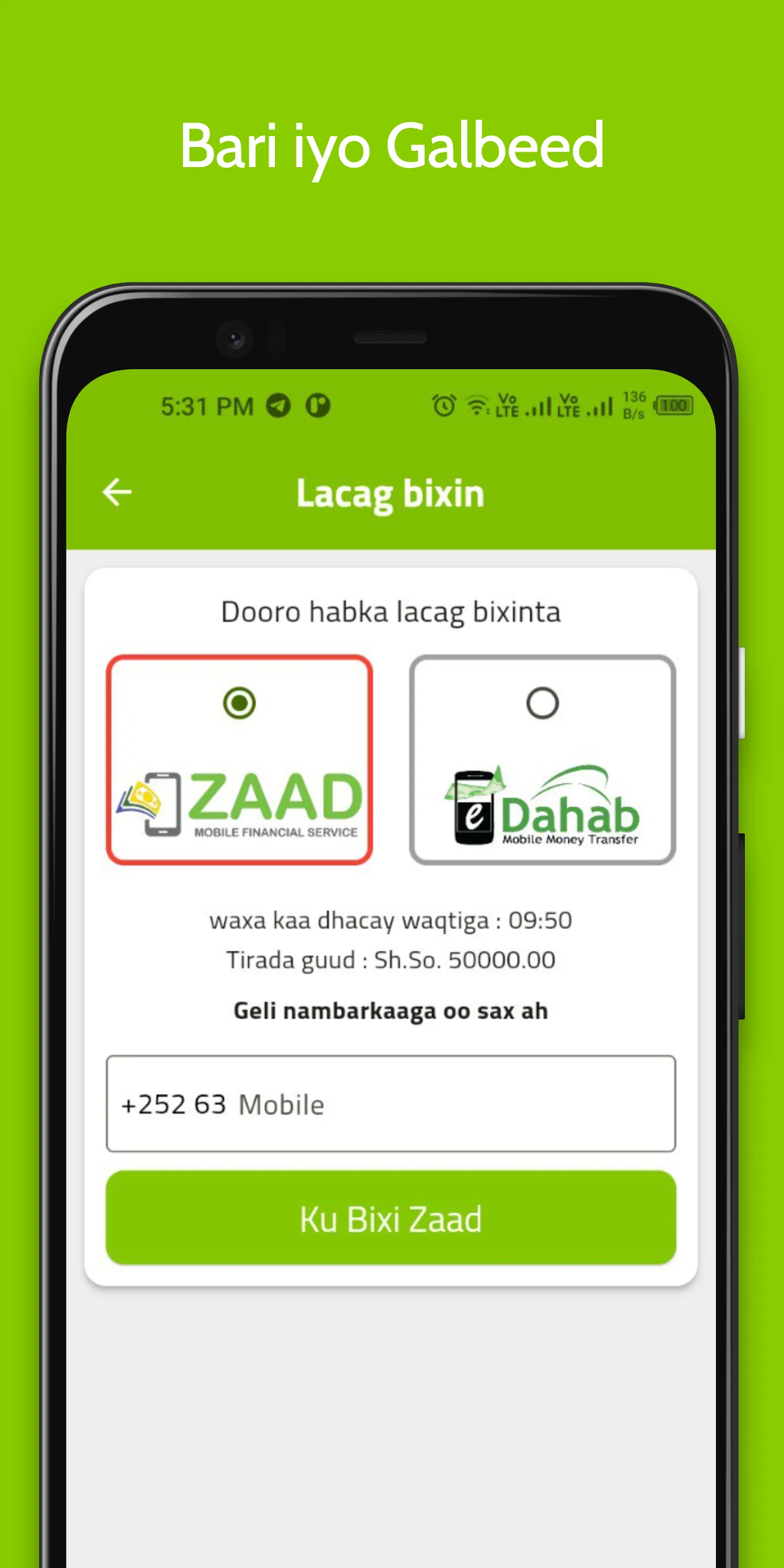 Bari iyo Galbeed | Indus Appstore | Screenshot