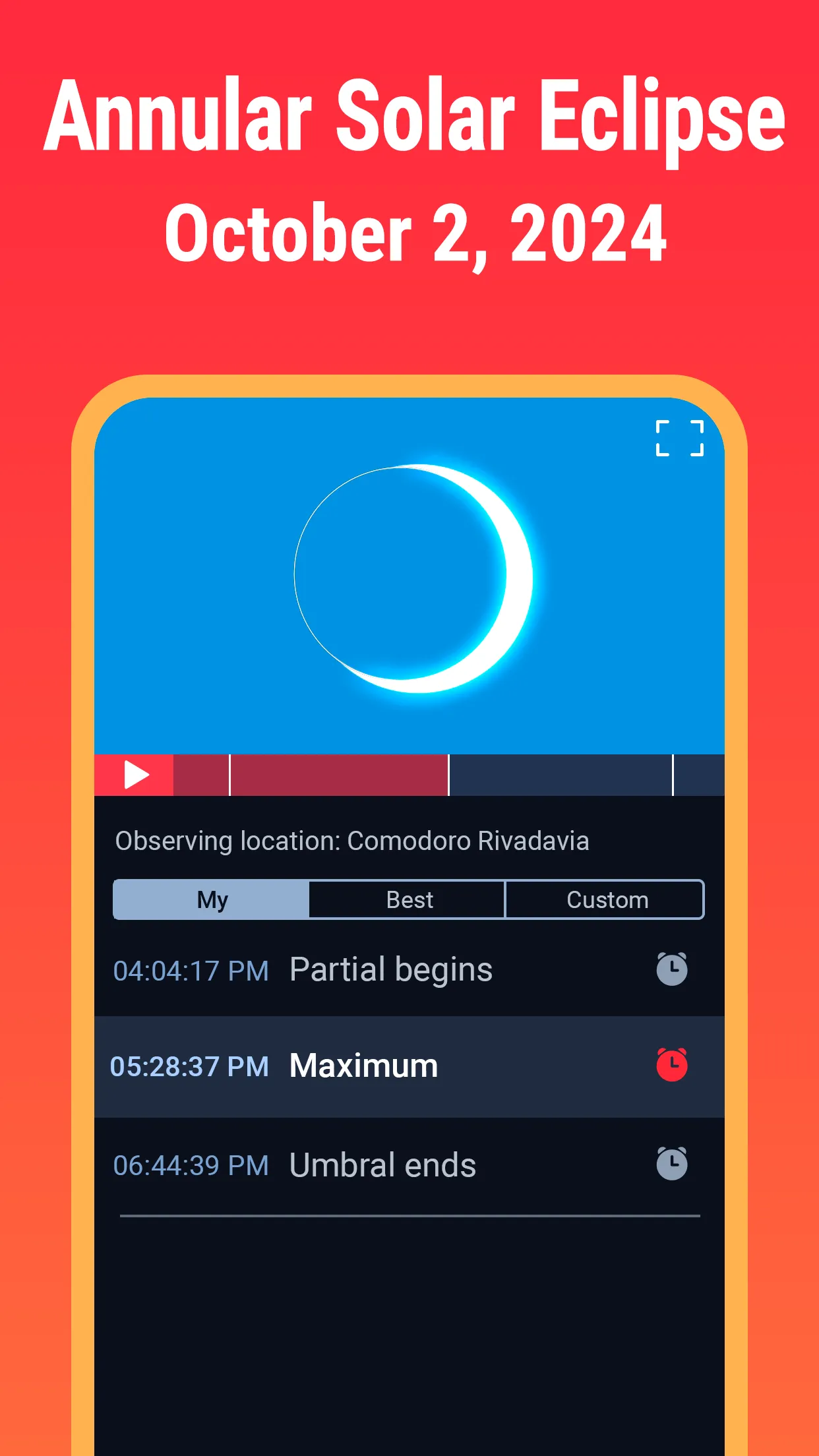 Eclipse Guide：Solar Eclipse'24 | Indus Appstore | Screenshot