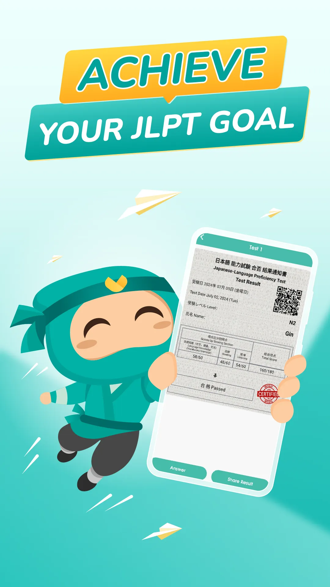 Migii JLPT: JLPT test N5-N1 | Indus Appstore | Screenshot