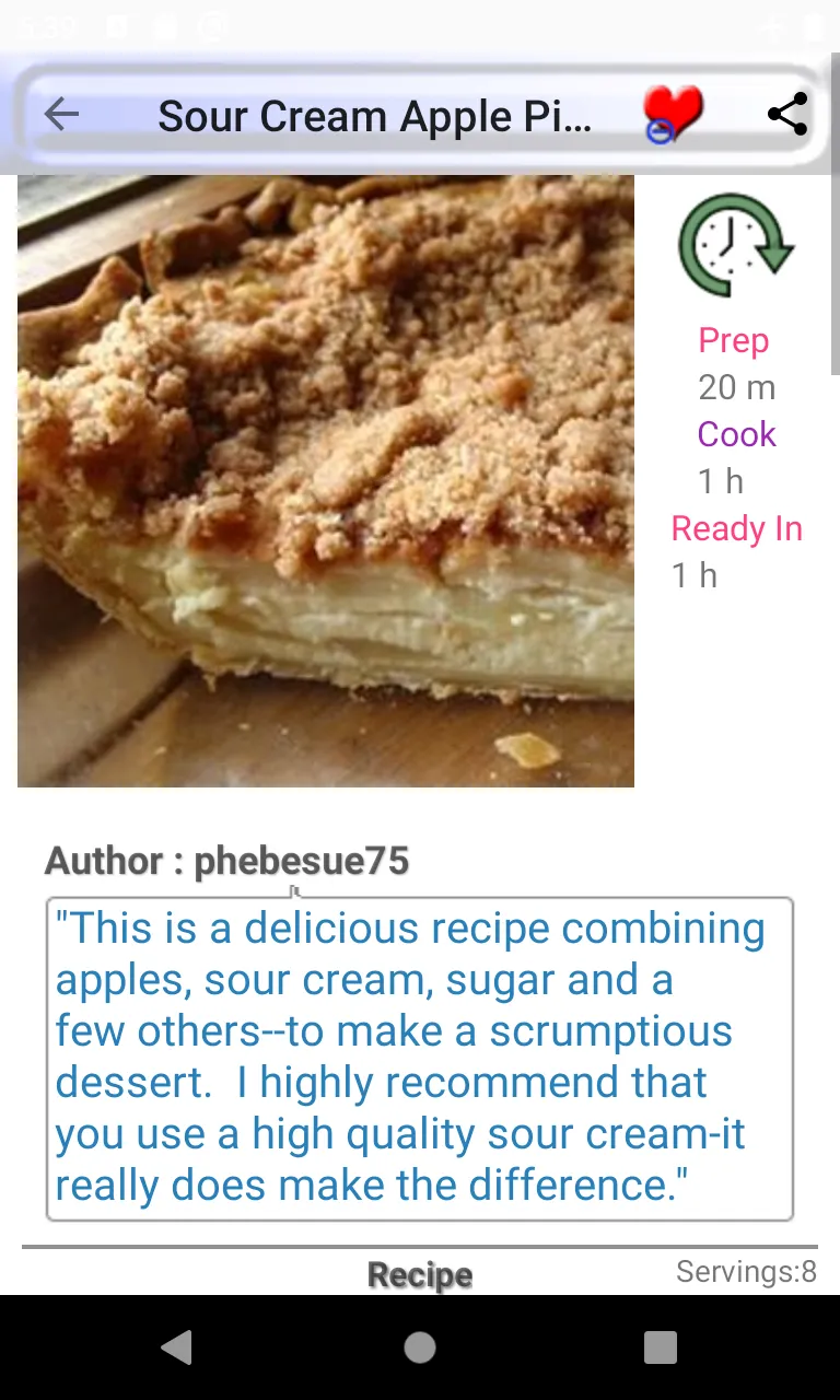 Sweet pies recipe: baked dish | Indus Appstore | Screenshot