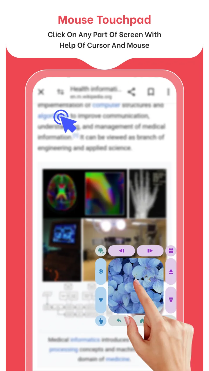 Mouse Cursor Mobile Touchpad | Indus Appstore | Screenshot