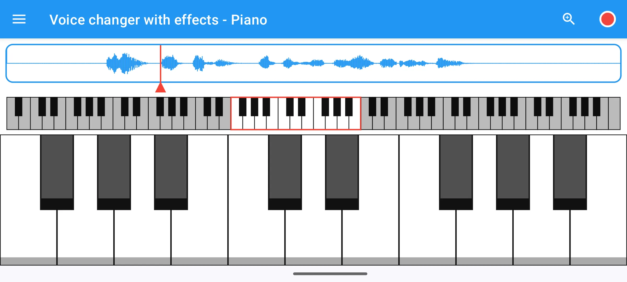 Voice changer with effects | Indus Appstore | Screenshot